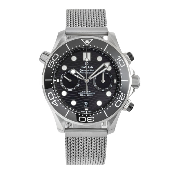 Omega Seamaster cronógrafo acero automático reloj para caballeros 210.32.44.51.01.001 LP: 9000EUR  [2602355]