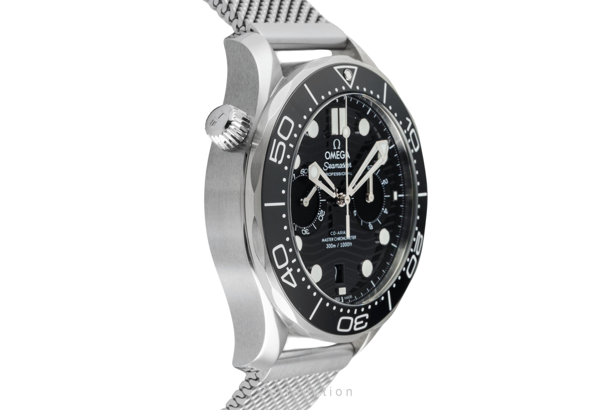 Omega Seamaster cronógrafo acero automático reloj para caballeros 210.32.44.51.01.001 LP: 9000EUR  [2602355]