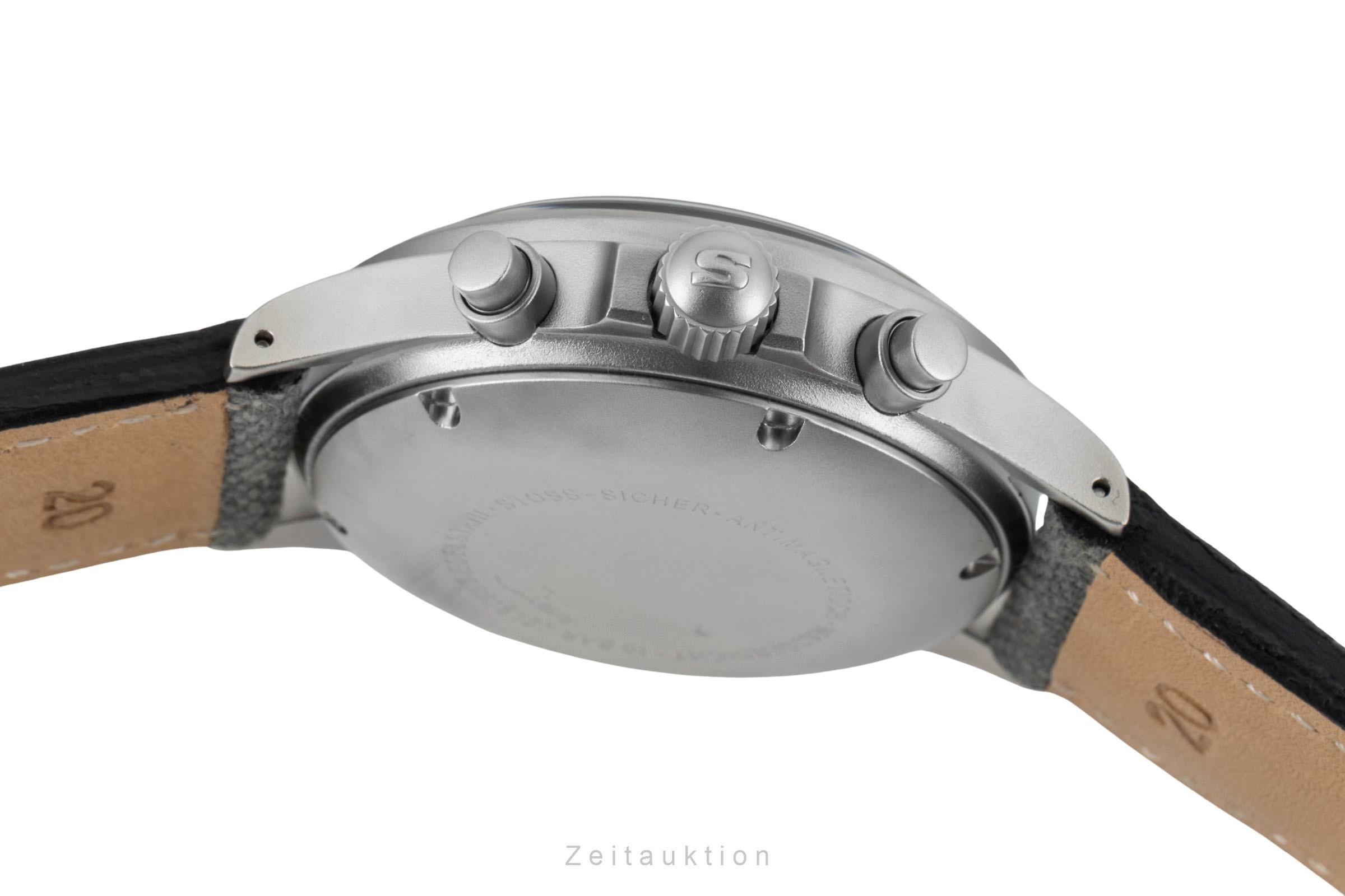 Sinn 356 chronographe acier automatique montre pour hommes 356.020 LP: 2100EUR  [2602356]