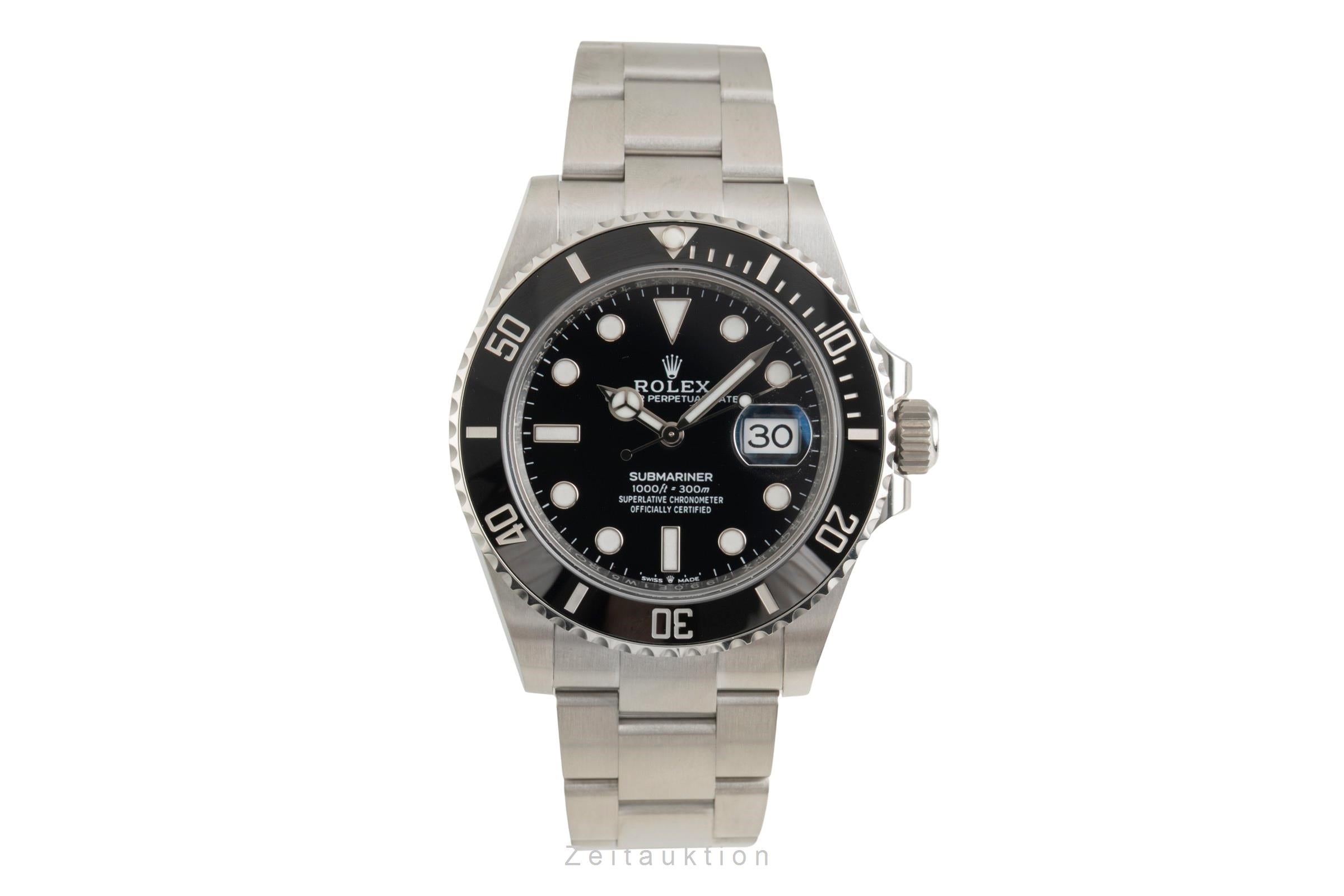 Rolex Submariner acier automatique montre pour hommes 126610LN  [2602358]