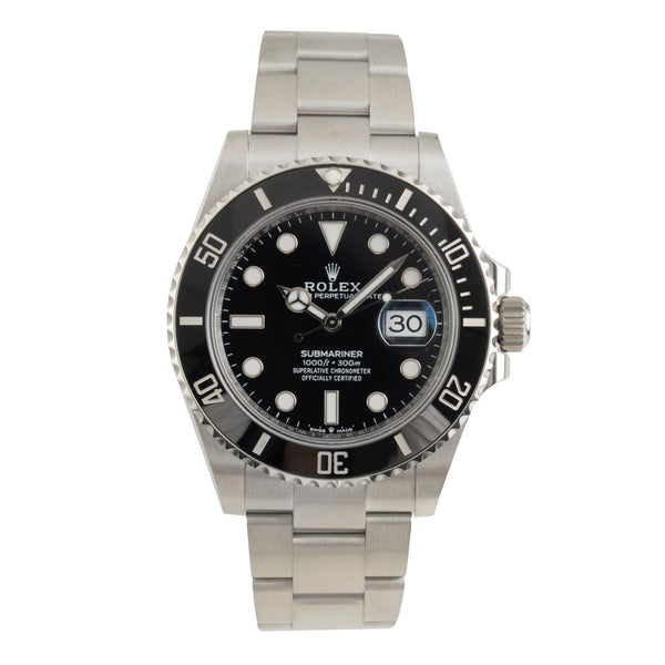Rolex Submariner acier automatique montre pour hommes 126610LN  [2602358]