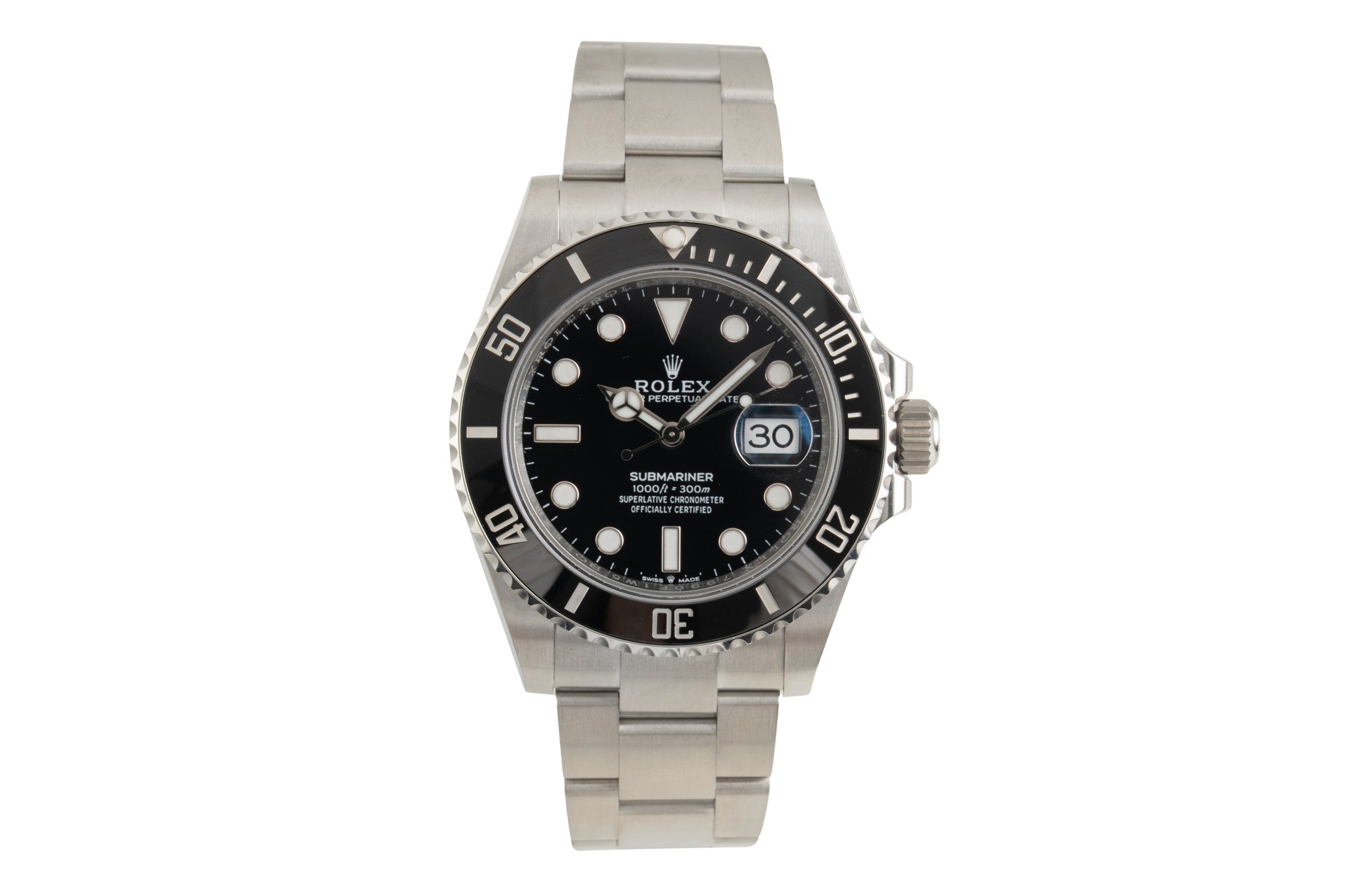 Rolex Submariner acier automatique montre pour hommes 126610LN  [2602358]