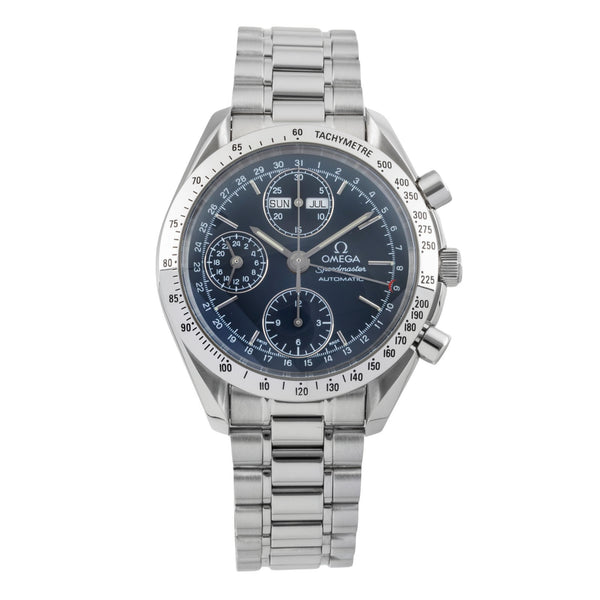 Omega Speedmaster Date Chronograph Stahl Automatik Ref. 3521.80.00 Papiere [2602359]
