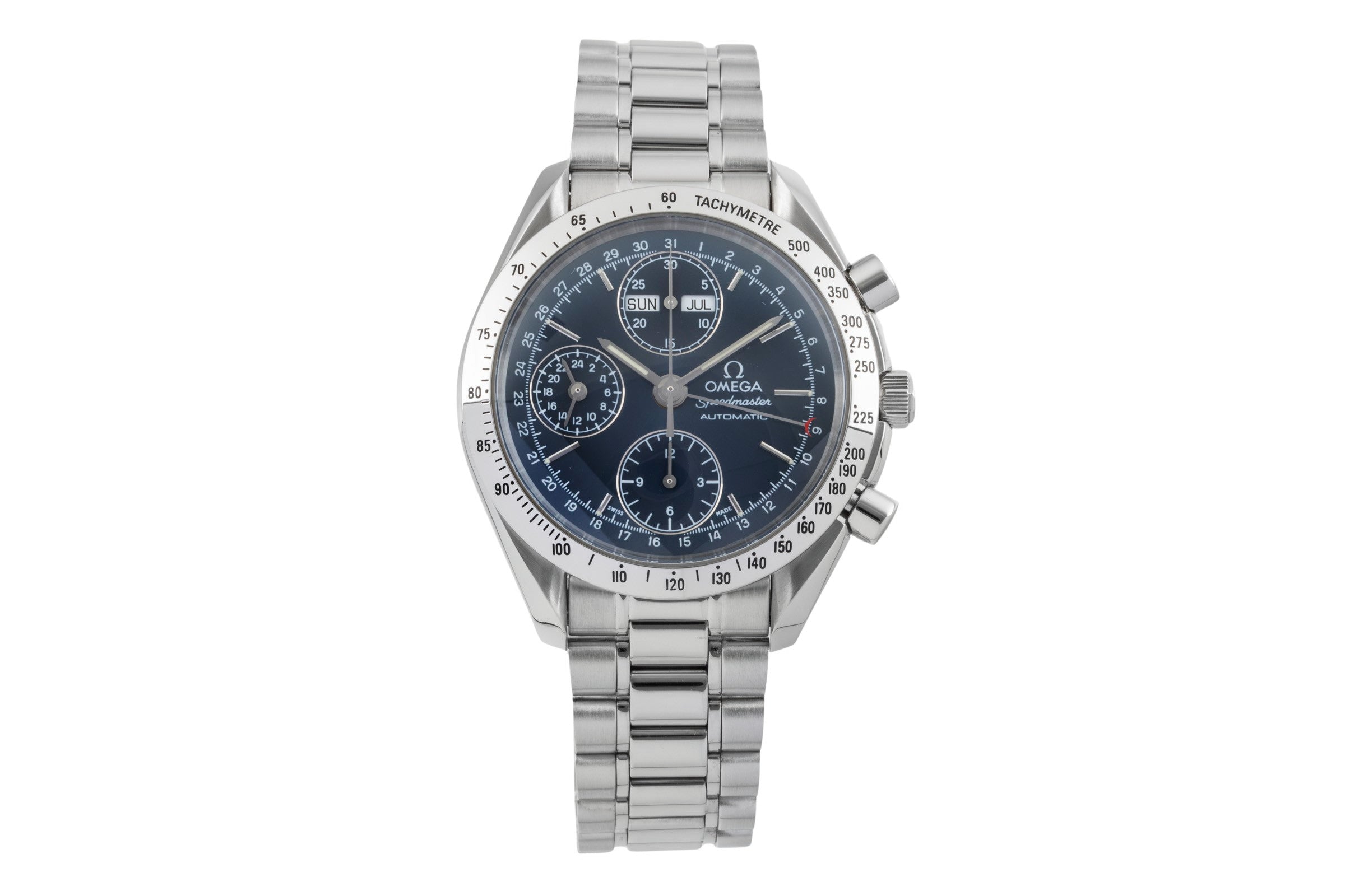 Omega Speedmaster Date chronograph steel automatic men's watch 3521.80.00  [2602359]