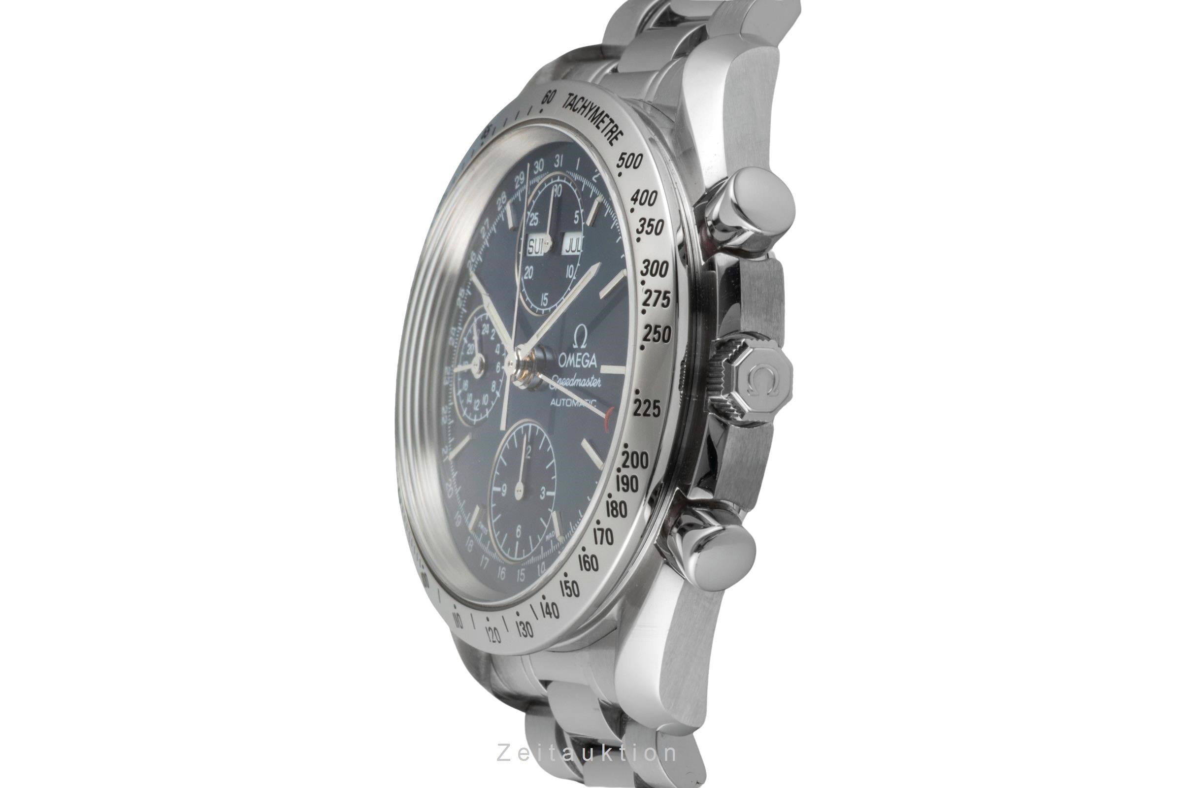 Omega Speedmaster Date Chronograph Stahl Automatik Ref. 3521.80.00 Papiere [2602359]