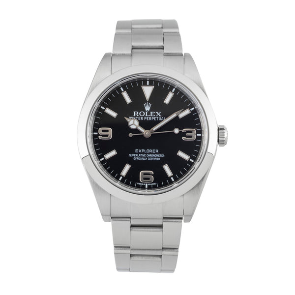 Rolex Explorer acier automatique montre pour hommes 214270  [2602362]