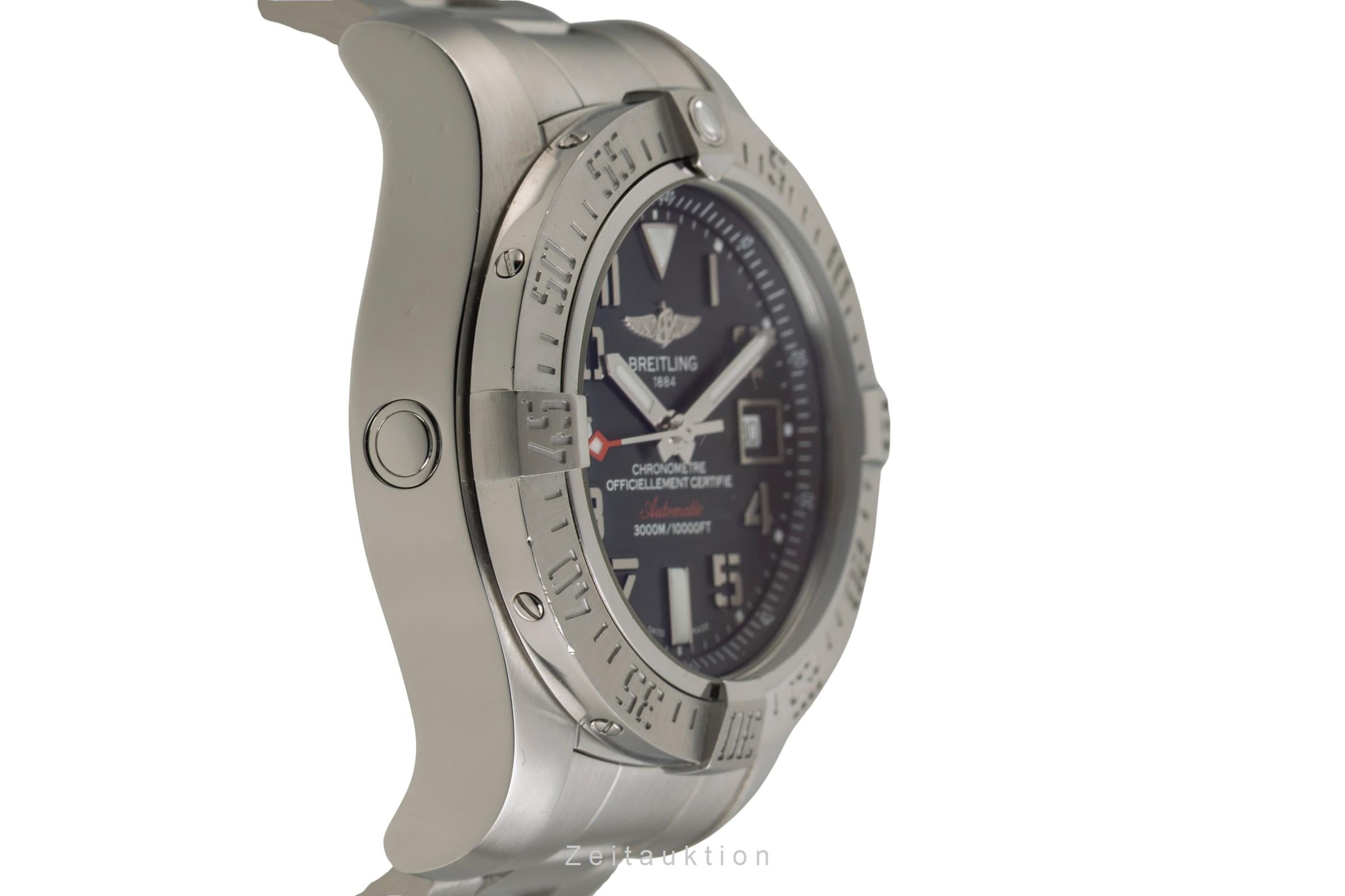 Breitling Avenger II Seawolf acier automatique montre pour hommes A1733110/BC31  [2602363]