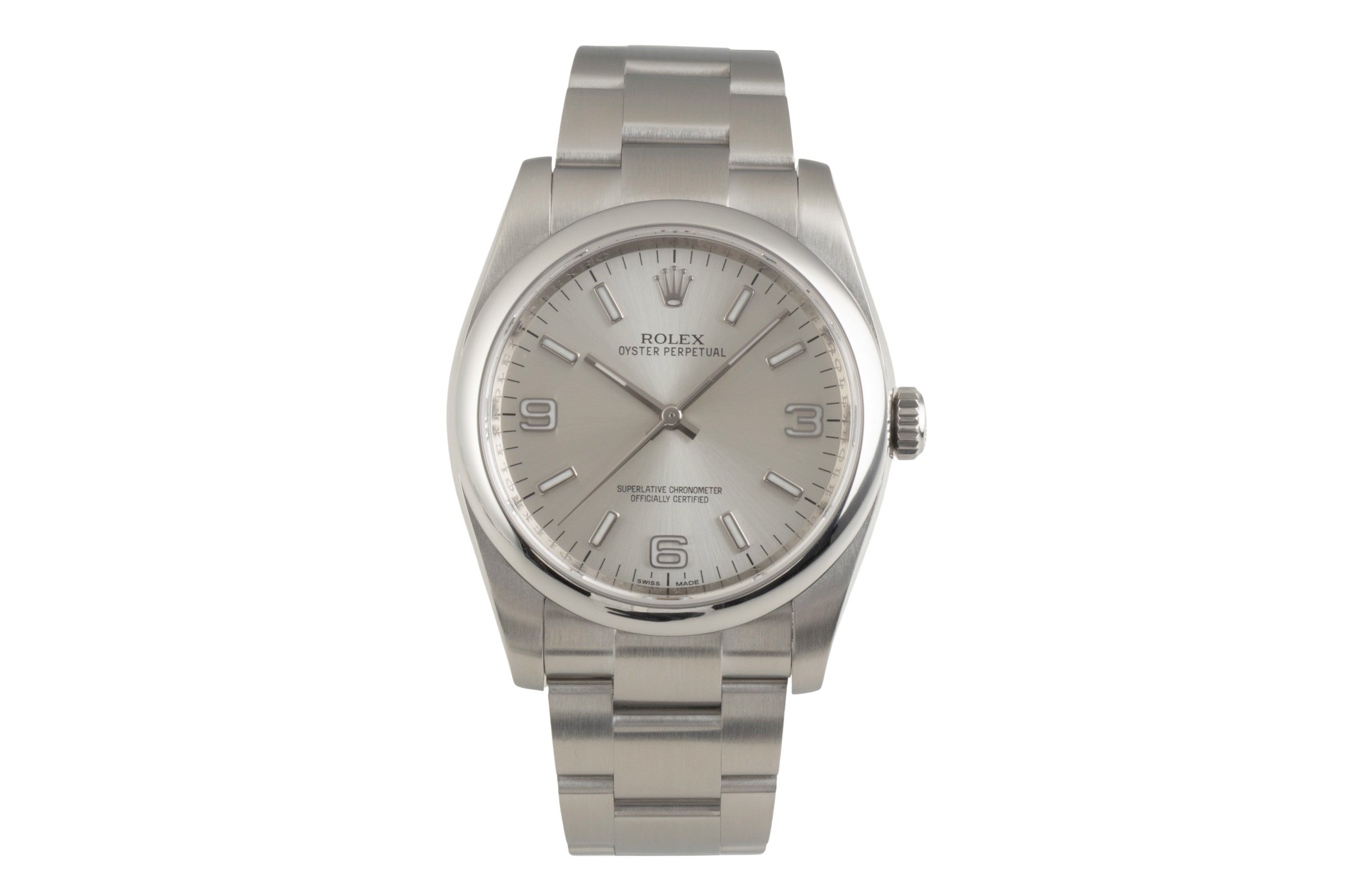 Rolex Oyster Perpetual acier automatique montre pour hommes 116000  [2602364]