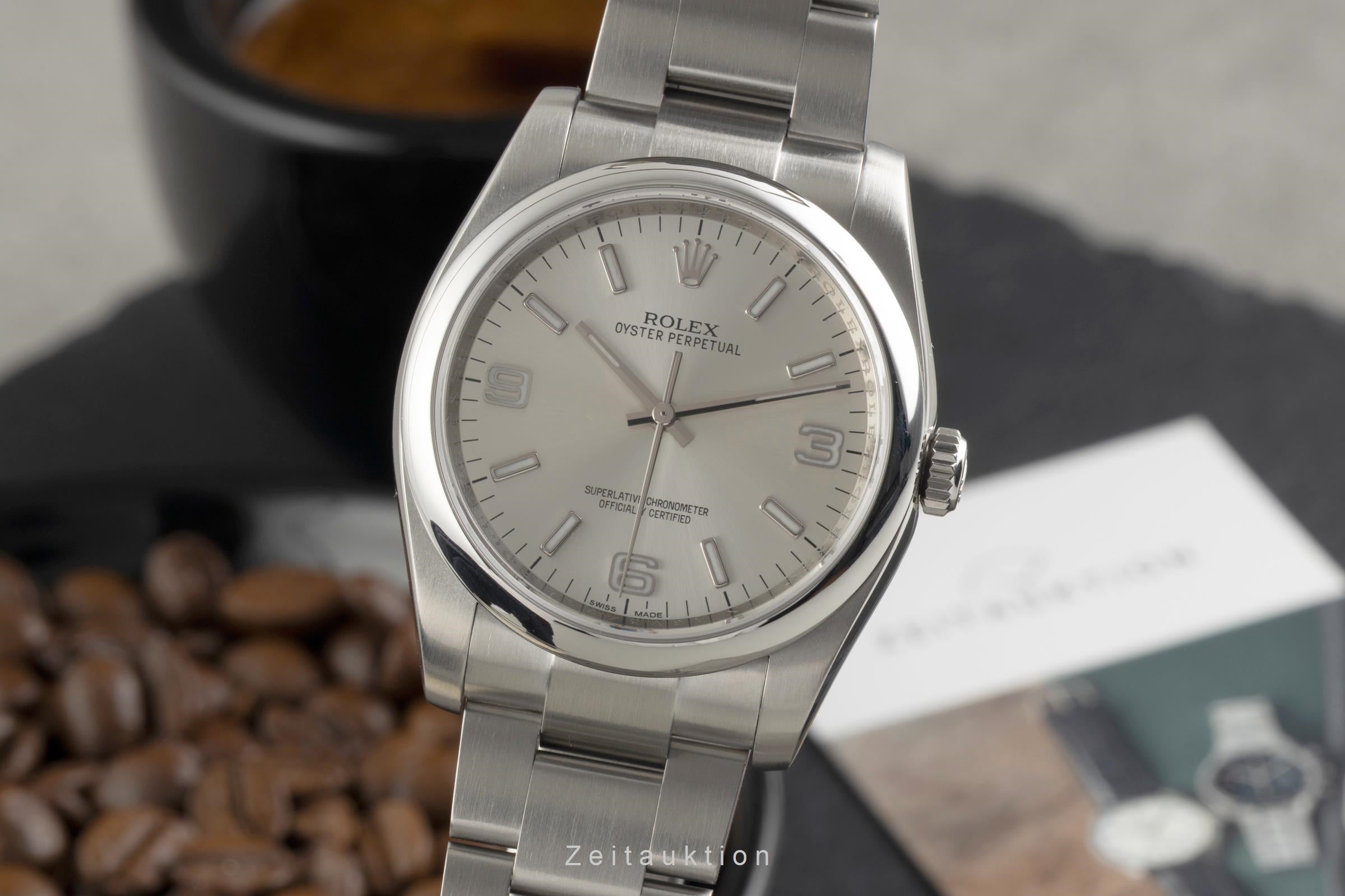 Rolex Oyster Perpetual acier automatique montre pour hommes 116000  [2602364]