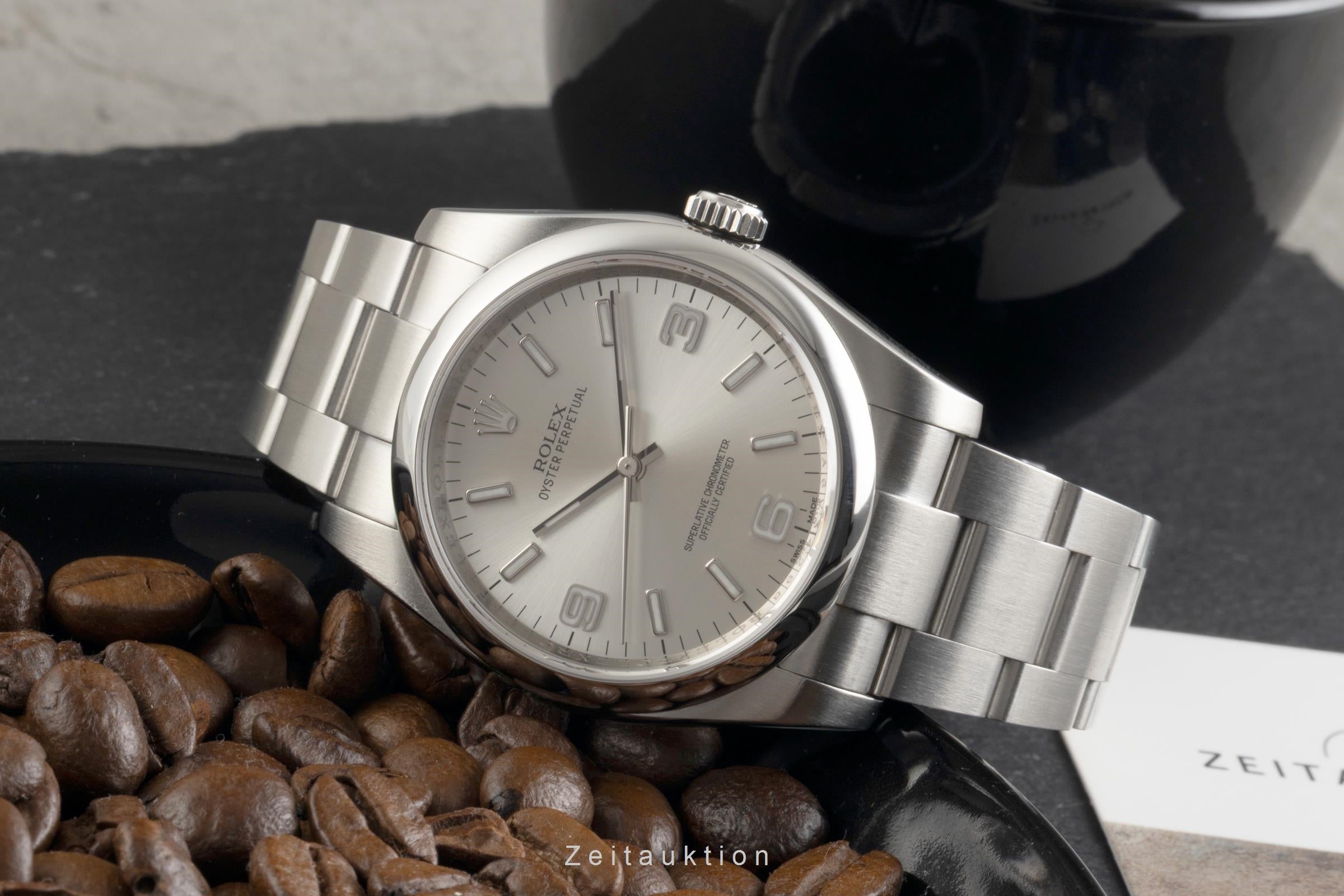Rolex Oyster Perpetual steel automatic men's watch 116000  [2602364]