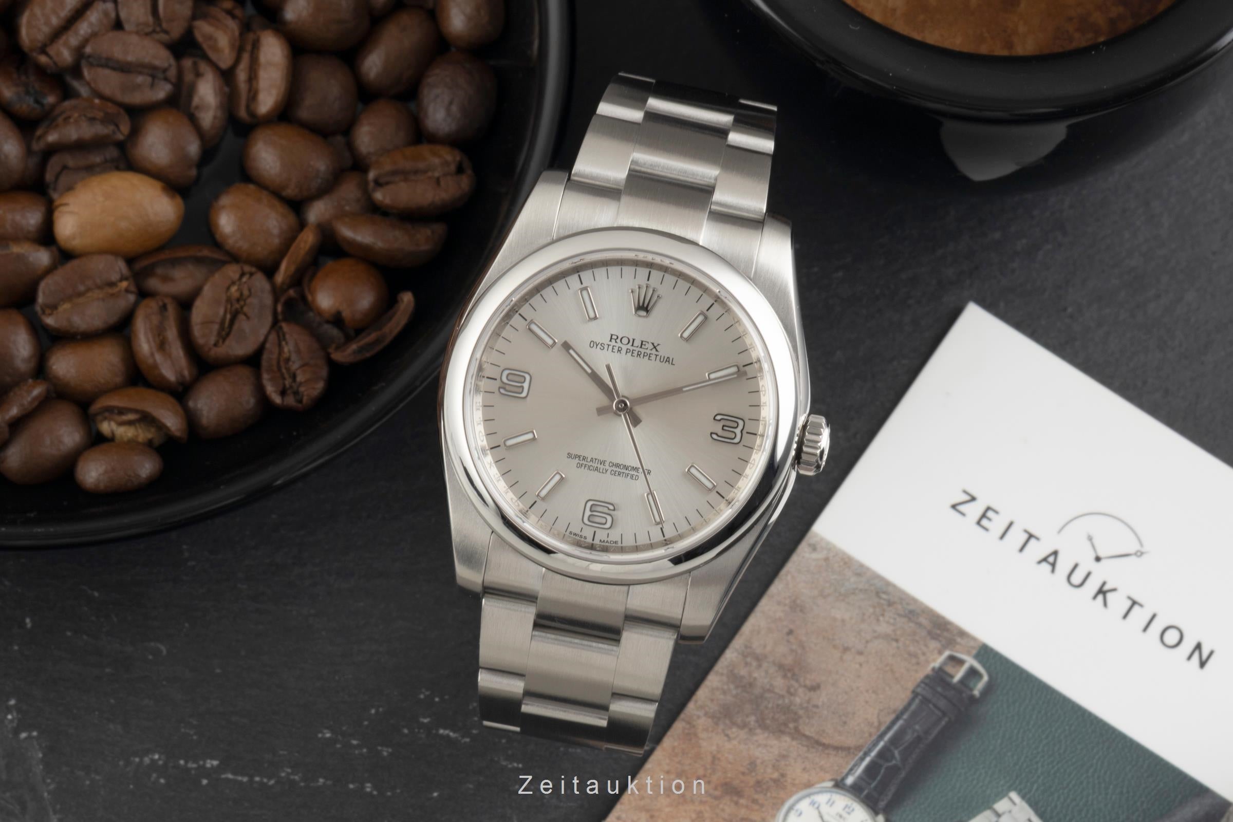 Rolex Oyster Perpetual steel automatic men's watch 116000  [2602364]