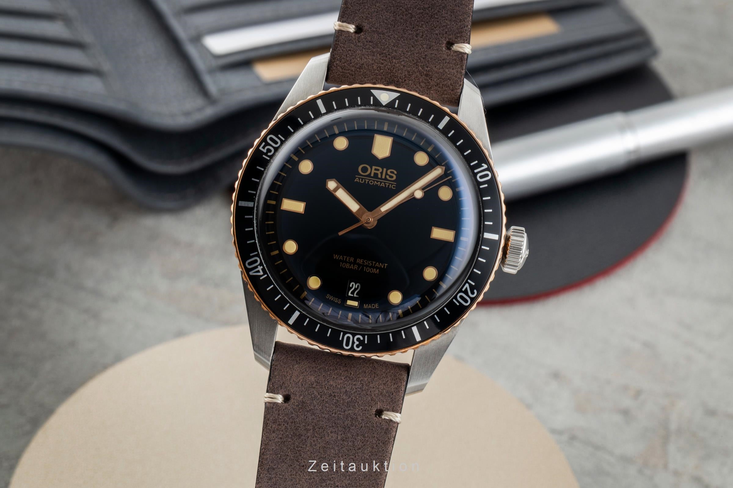 Oris Divers Sixty-Five Stahl / Bronze Automatik Ref 01 733 7707 4354-07 5 20 55  [2602365]
