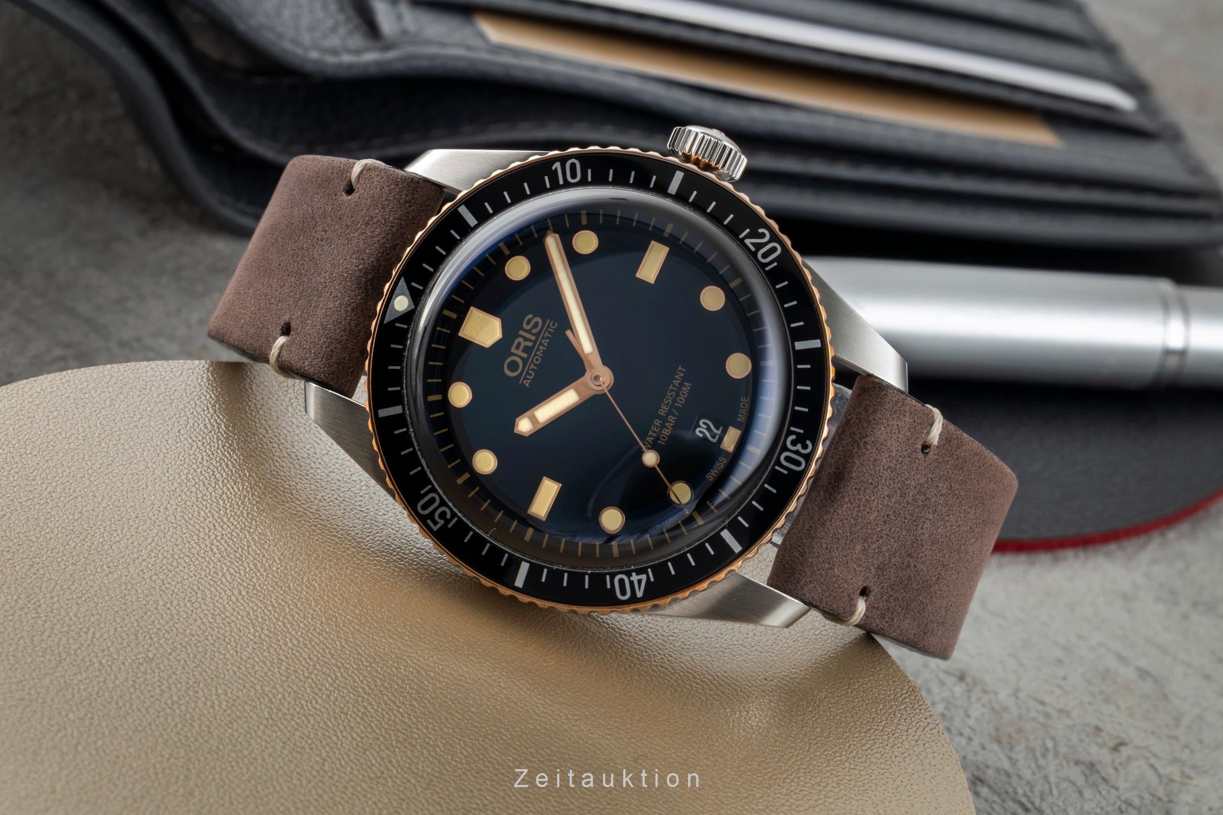 Oris Divers Sixty-Five Stahl / Bronze Automatik Ref 01 733 7707 4354-07 5 20 55  [2602365]