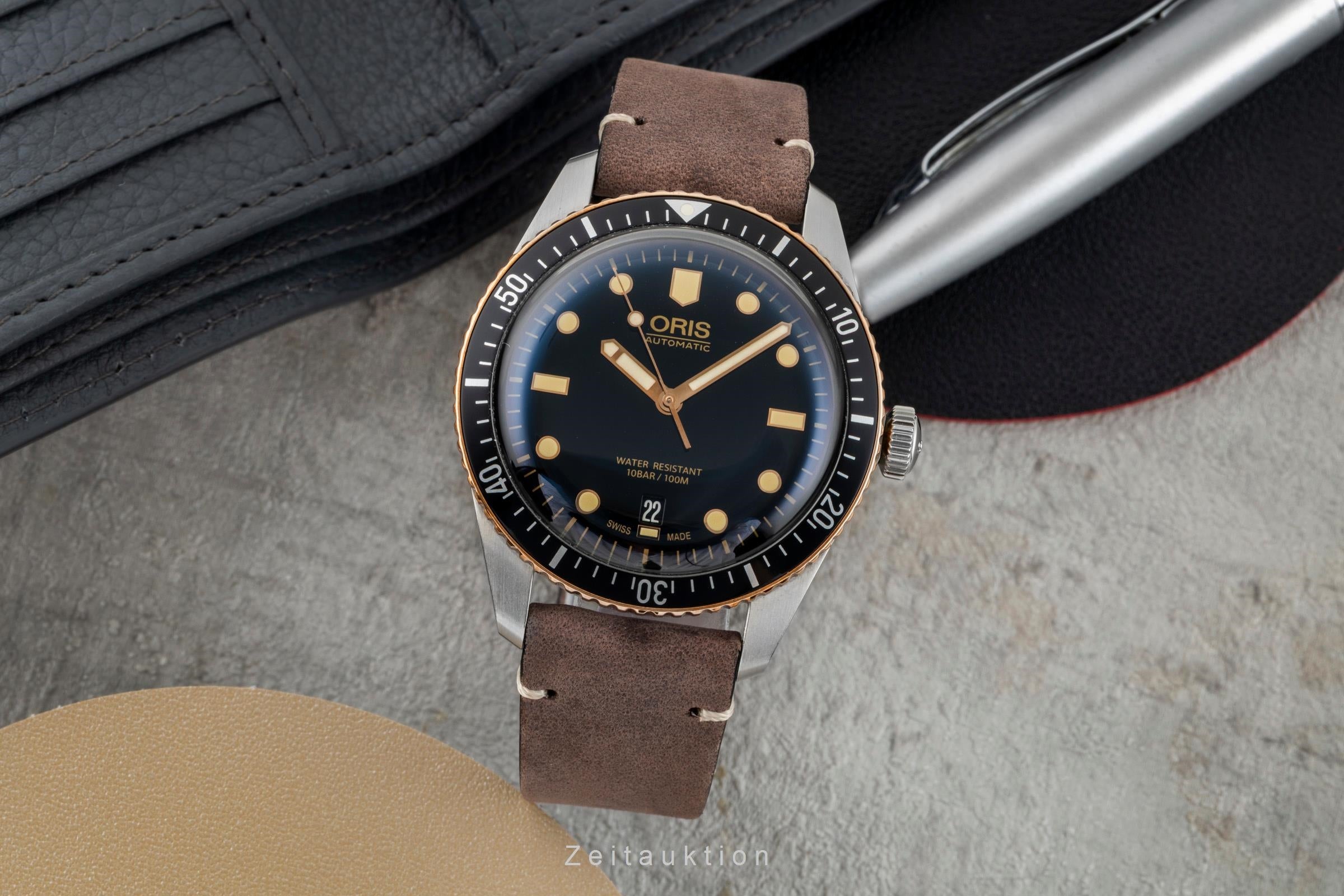 Oris Divers Sixty-Five Stahl / Bronze Automatik Ref 01 733 7707 4354-07 5 20 55  [2602365]