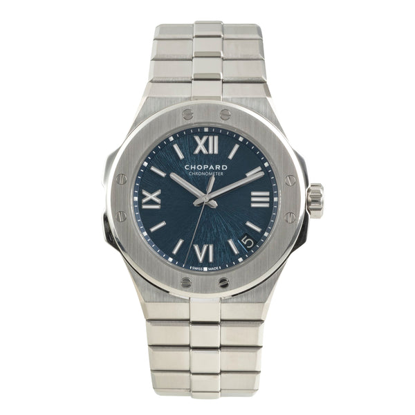 Chopard Alpine Eagle steel automatic men's watch 298600-3001 LP: 16100EUR  [2602366]