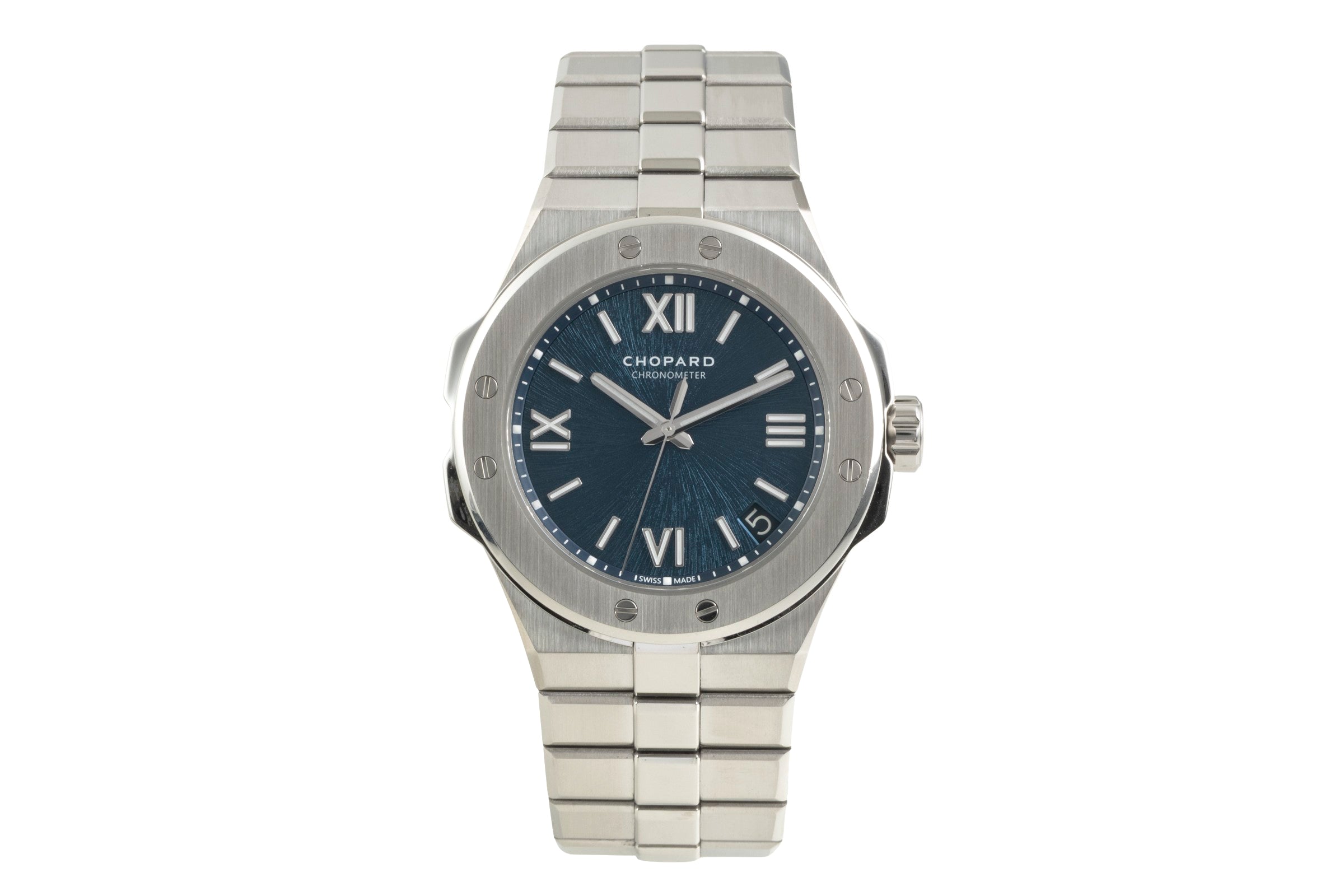 Chopard Alpine Eagle acier automatique montre pour hommes 298600-3001 LP: 16100EUR  [2602366]
