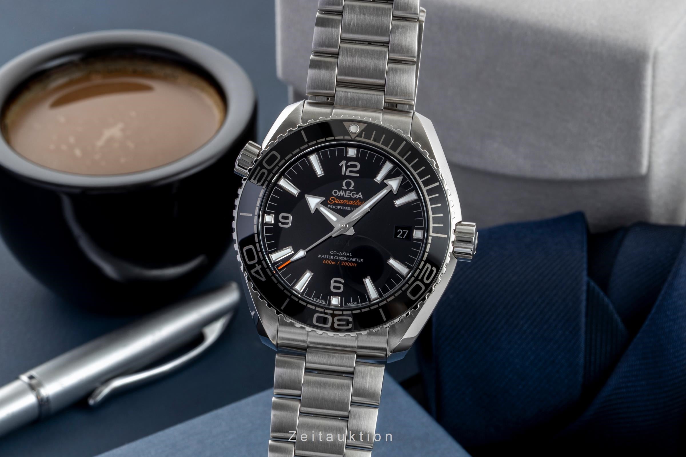 Omega Seamaster steel automatic men's watch 215.30.44.21.01.001 LP: 9000EUR  [2602368]