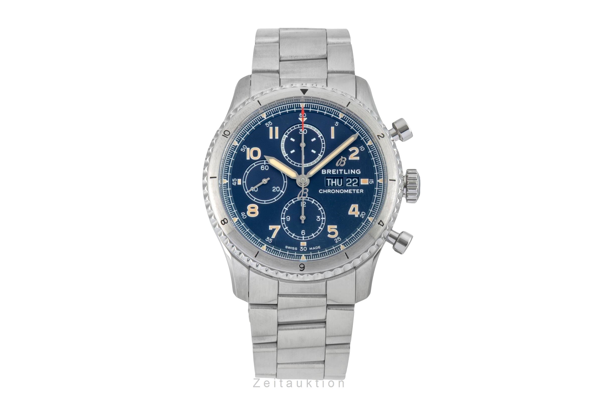 Breitling Aviator 8 Chronograph Stahl Automatik Herrenuhr Ref. A13316101C1A1  [2602369]