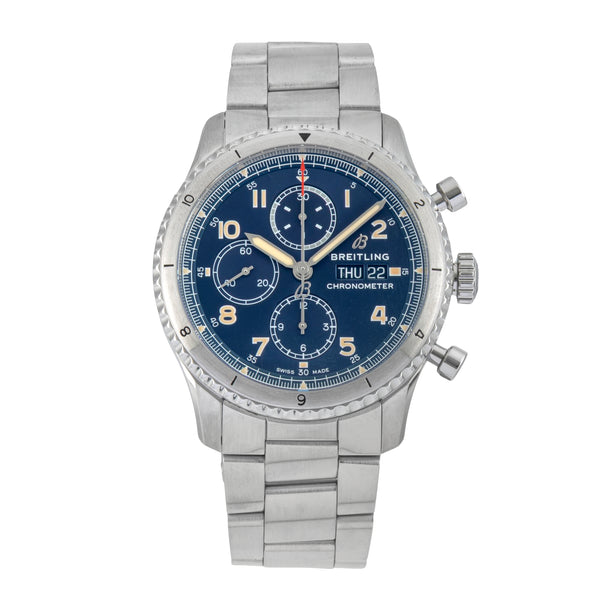 Breitling Aviator 8 Chronograph Stahl Automatik Herrenuhr Ref. A13316101C1A1  [2602369]