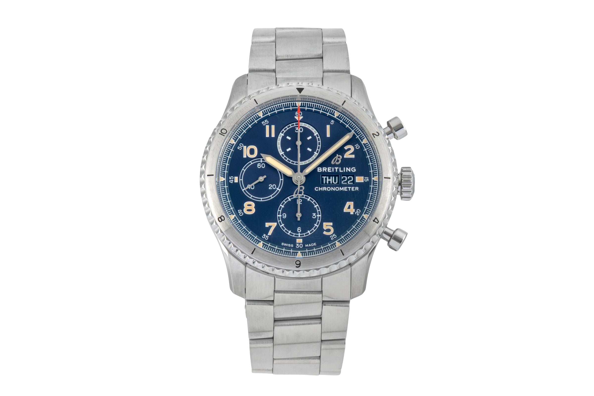 Breitling Aviator 8 Chronograph Stahl Automatik Herrenuhr Ref. A13316101C1A1  [2602369]