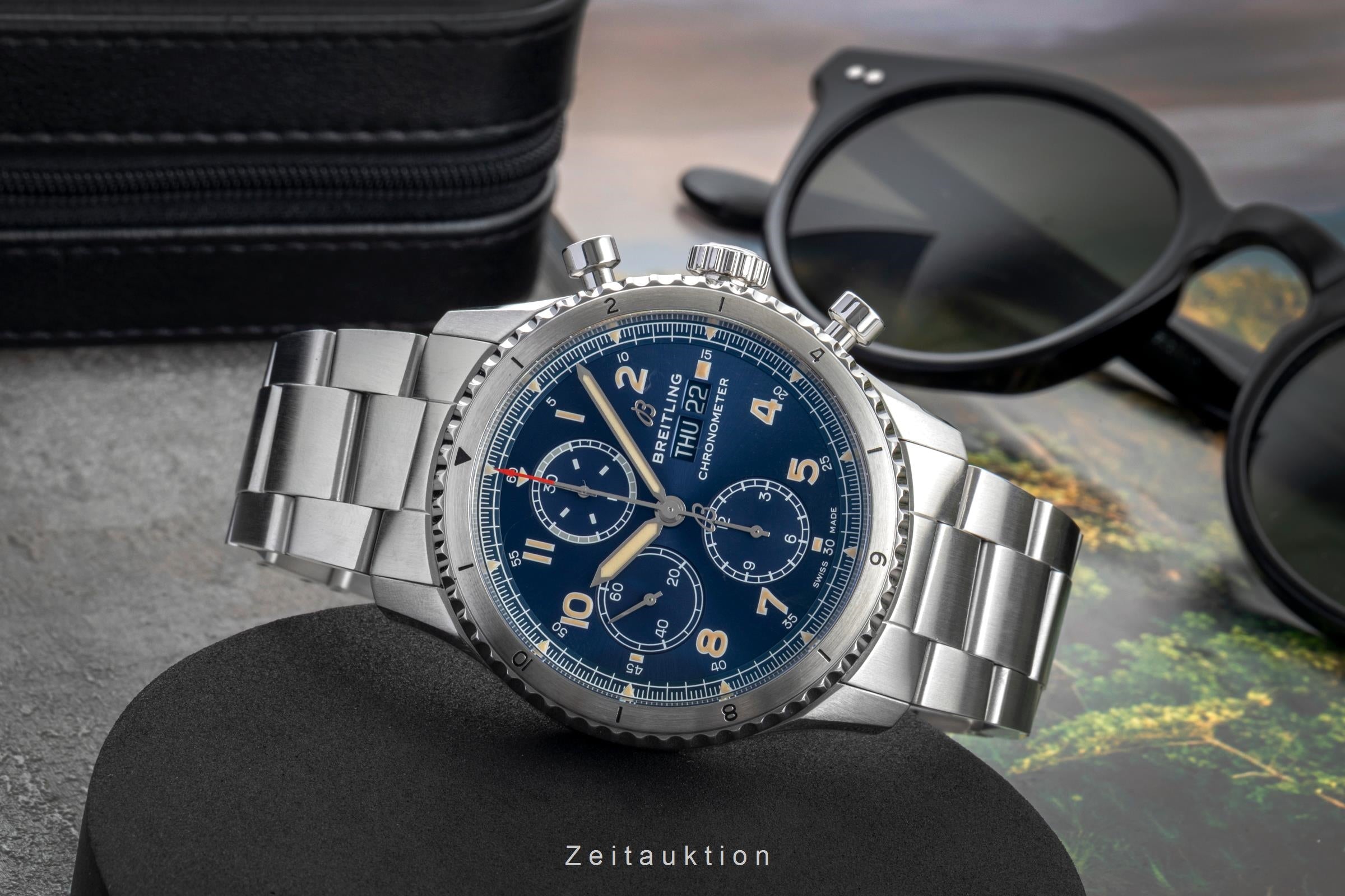 Breitling Aviator 8 Chronograph Stahl Automatik Herrenuhr Ref. A13316101C1A1  [2602369]