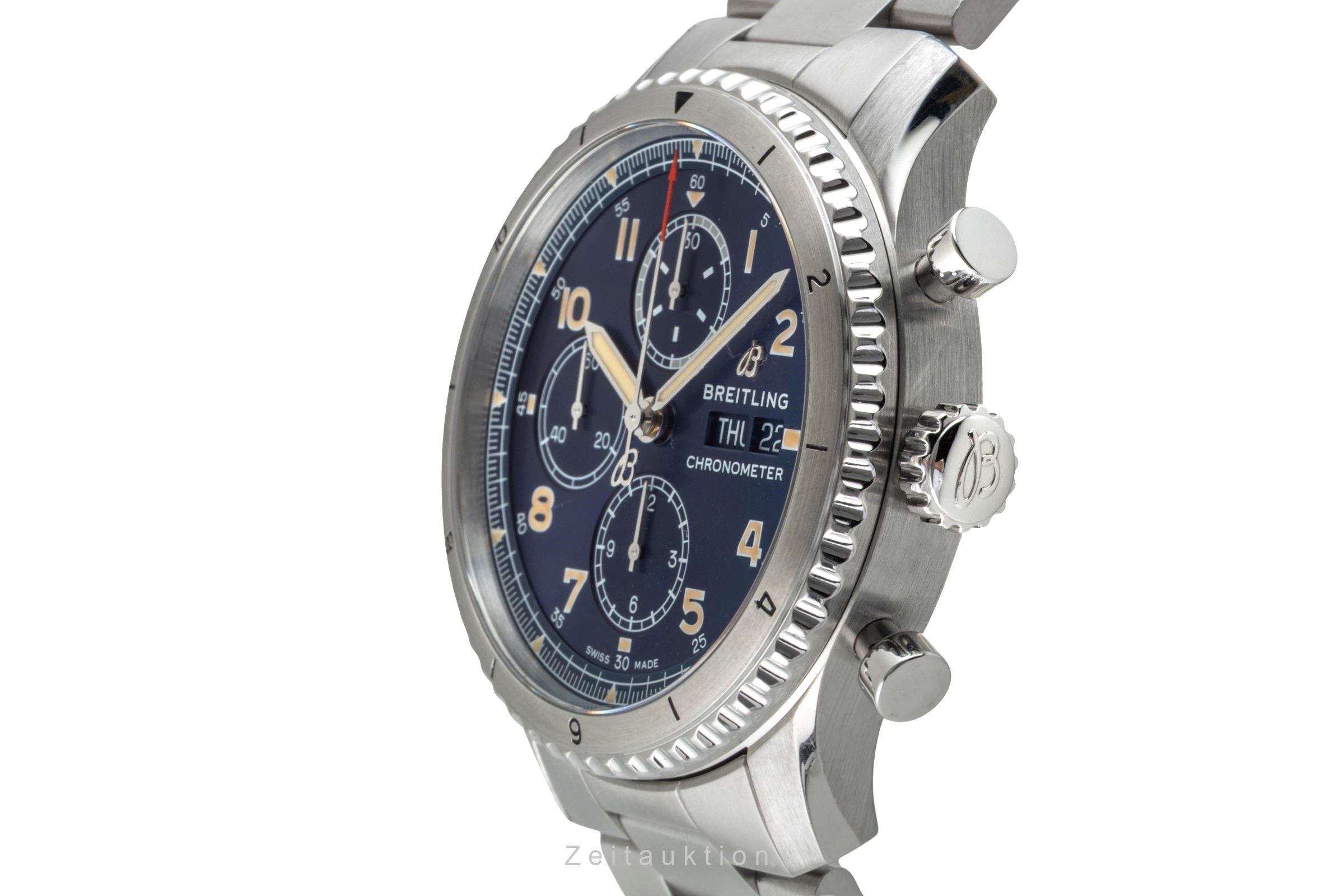Breitling Aviator 8 Chronograph Stahl Automatik Herrenuhr Ref. A13316101C1A1  [2602369]