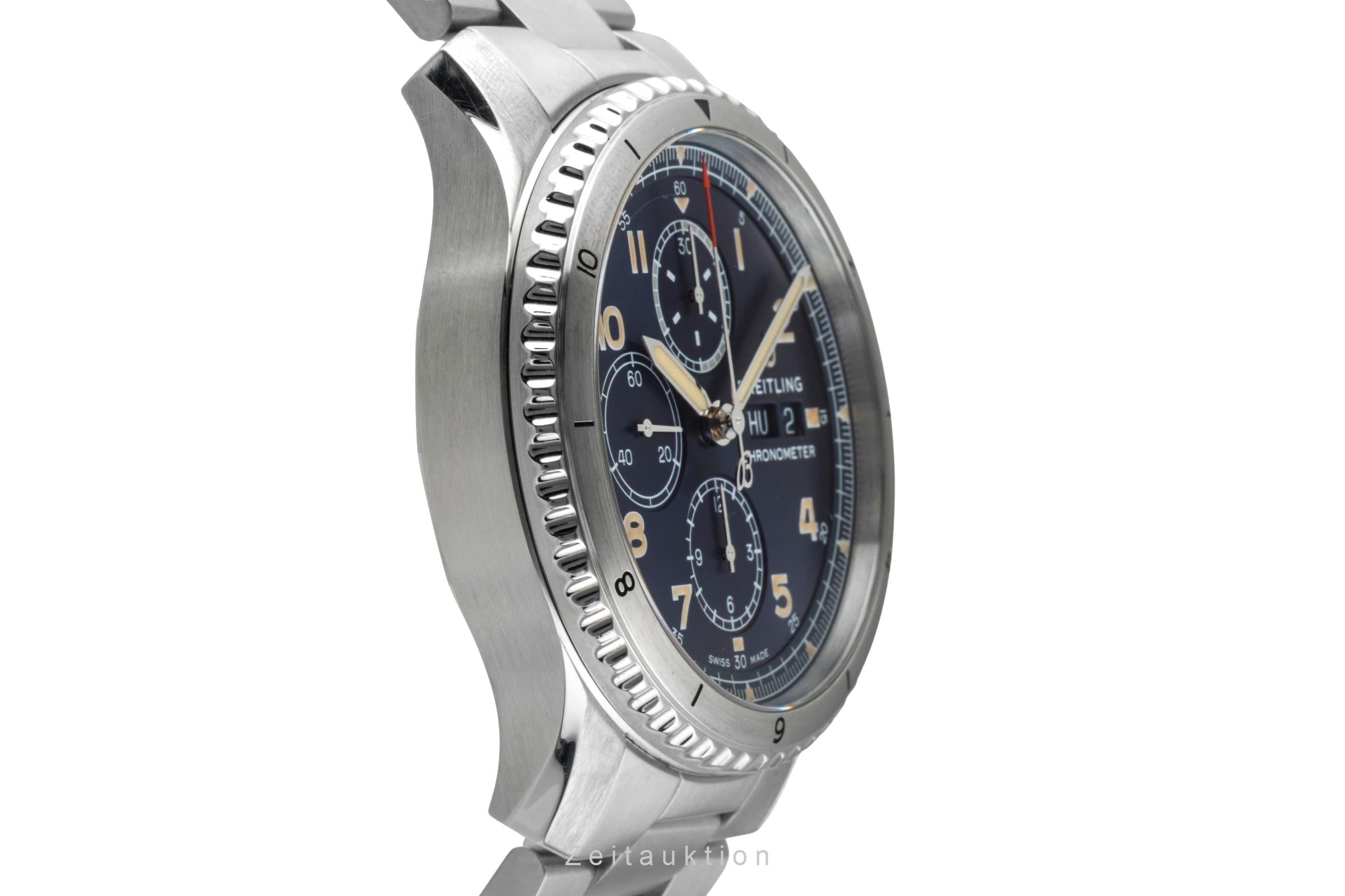 Breitling Aviator 8 Chronograph Stahl Automatik Herrenuhr Ref. A13316101C1A1  [2602369]