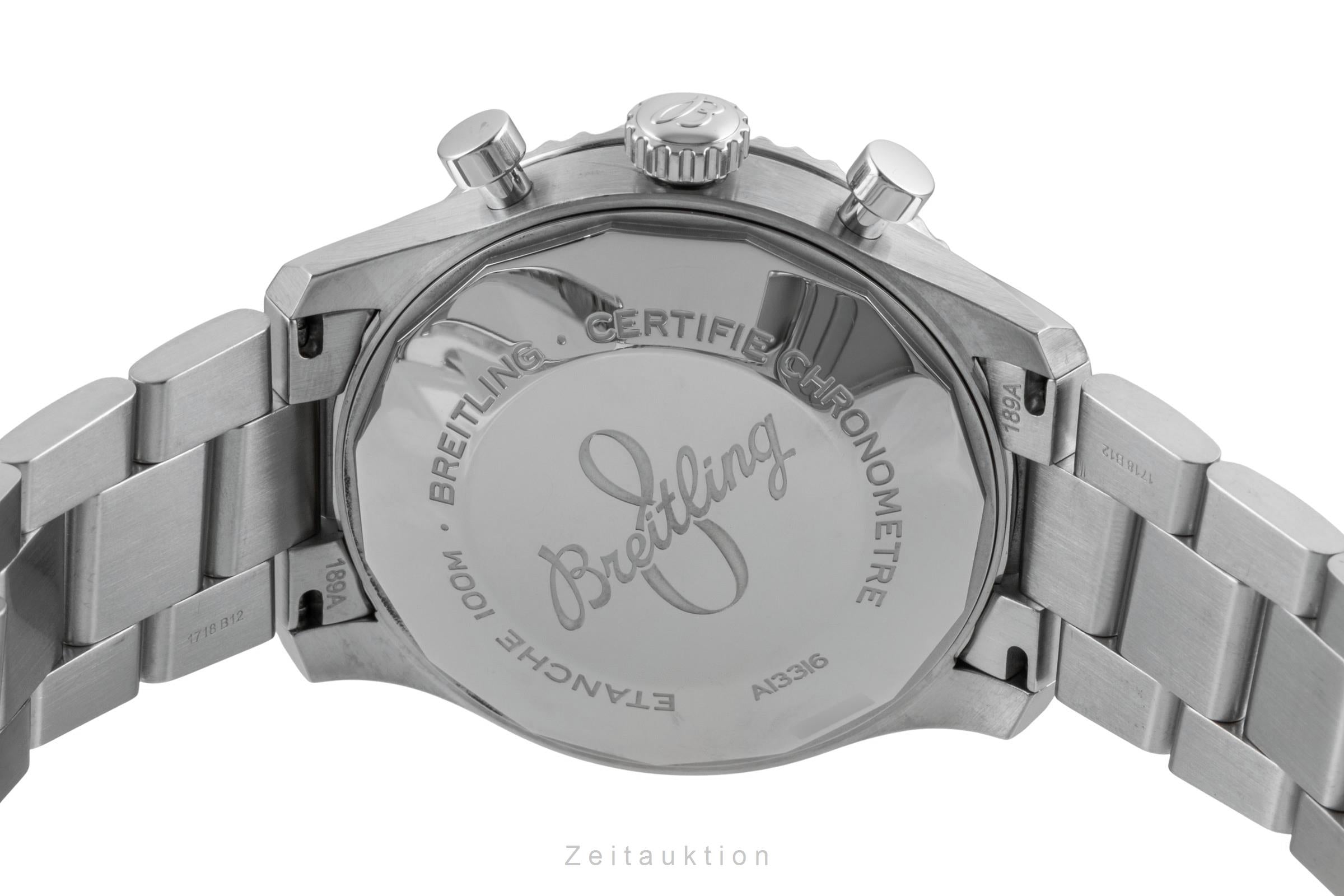 Breitling Aviator 8 Chronograph Stahl Automatik Herrenuhr Ref. A13316101C1A1  [2602369]
