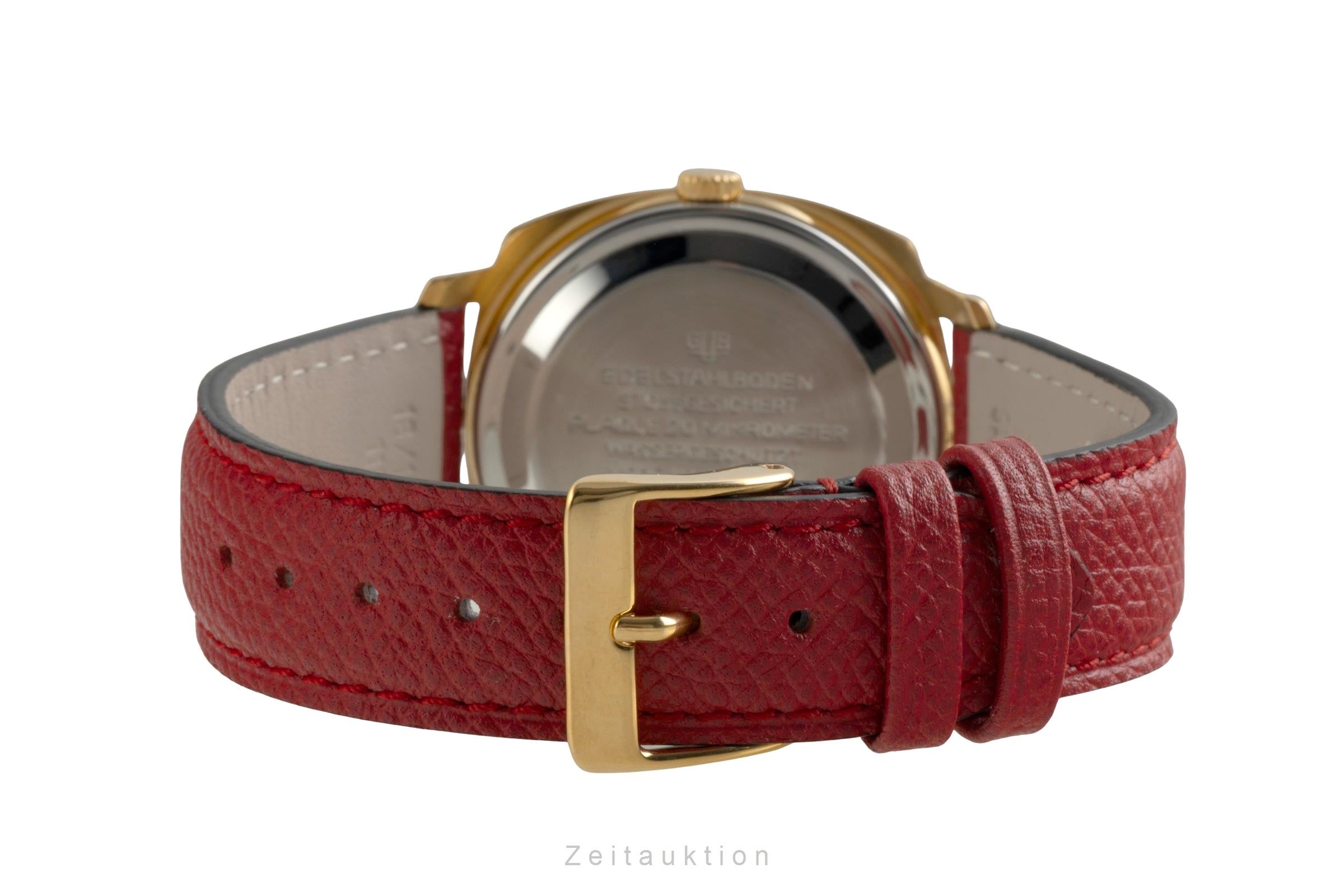 Glashütte Spezimatic latón bañado en oro automático reloj para caballeros Vintage  [2602370]