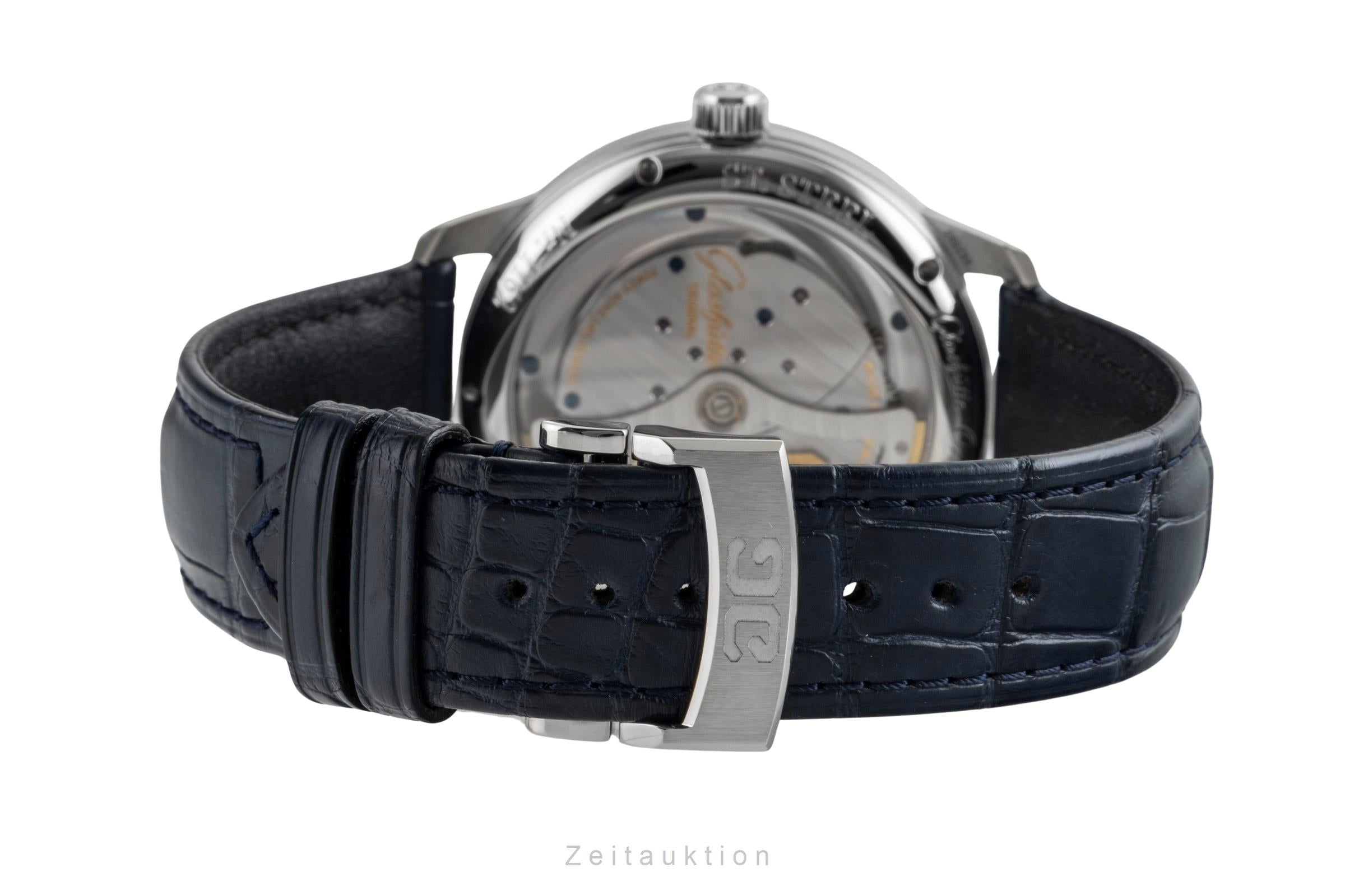 Glashütte PanoMaticInverse acier automatique montre pour hommes 1-91-02-02-02-30 LP: 15100EUR  [2602374]