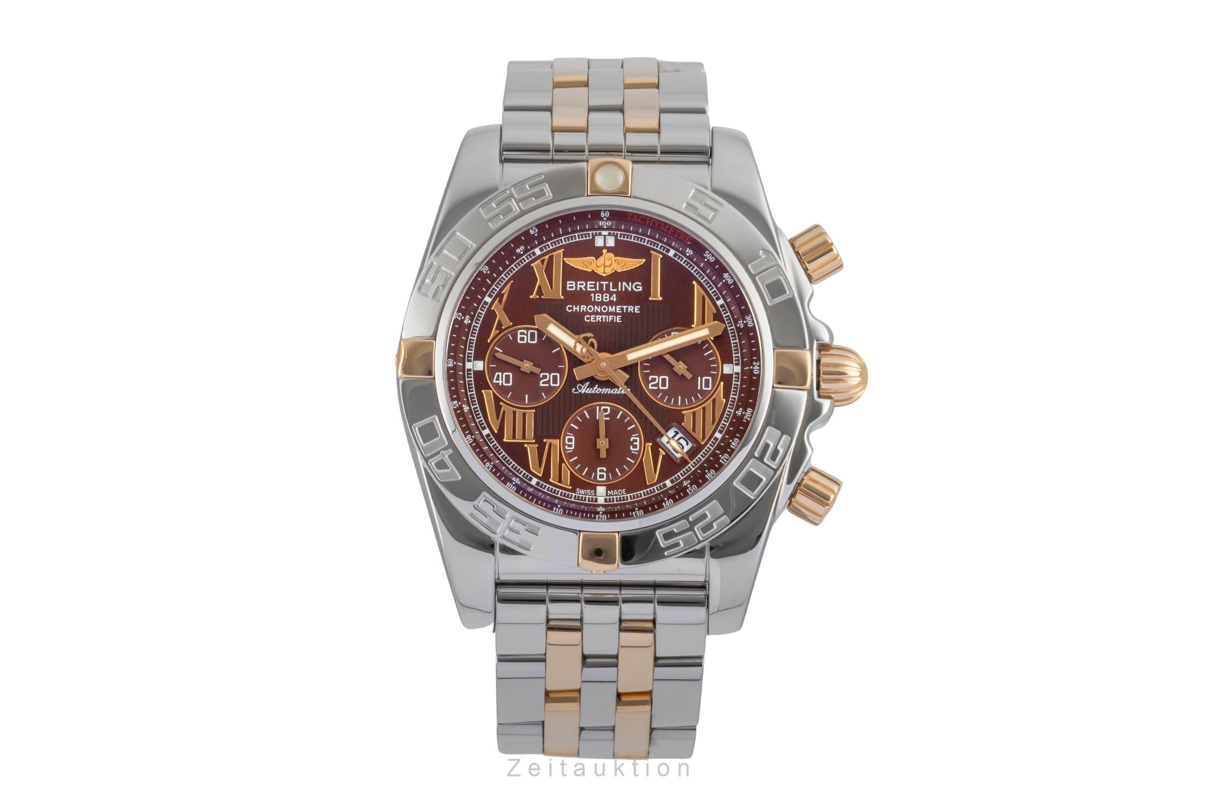 Breitling Chronomat 44 Chronograph Stahl / Rosegold Automatik Ref IB0110-091  [2602375]