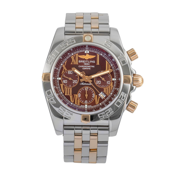 Breitling Chronomat 44 Chronograph Stahl / Rosegold Automatik Ref IB0110-091  [2602375]