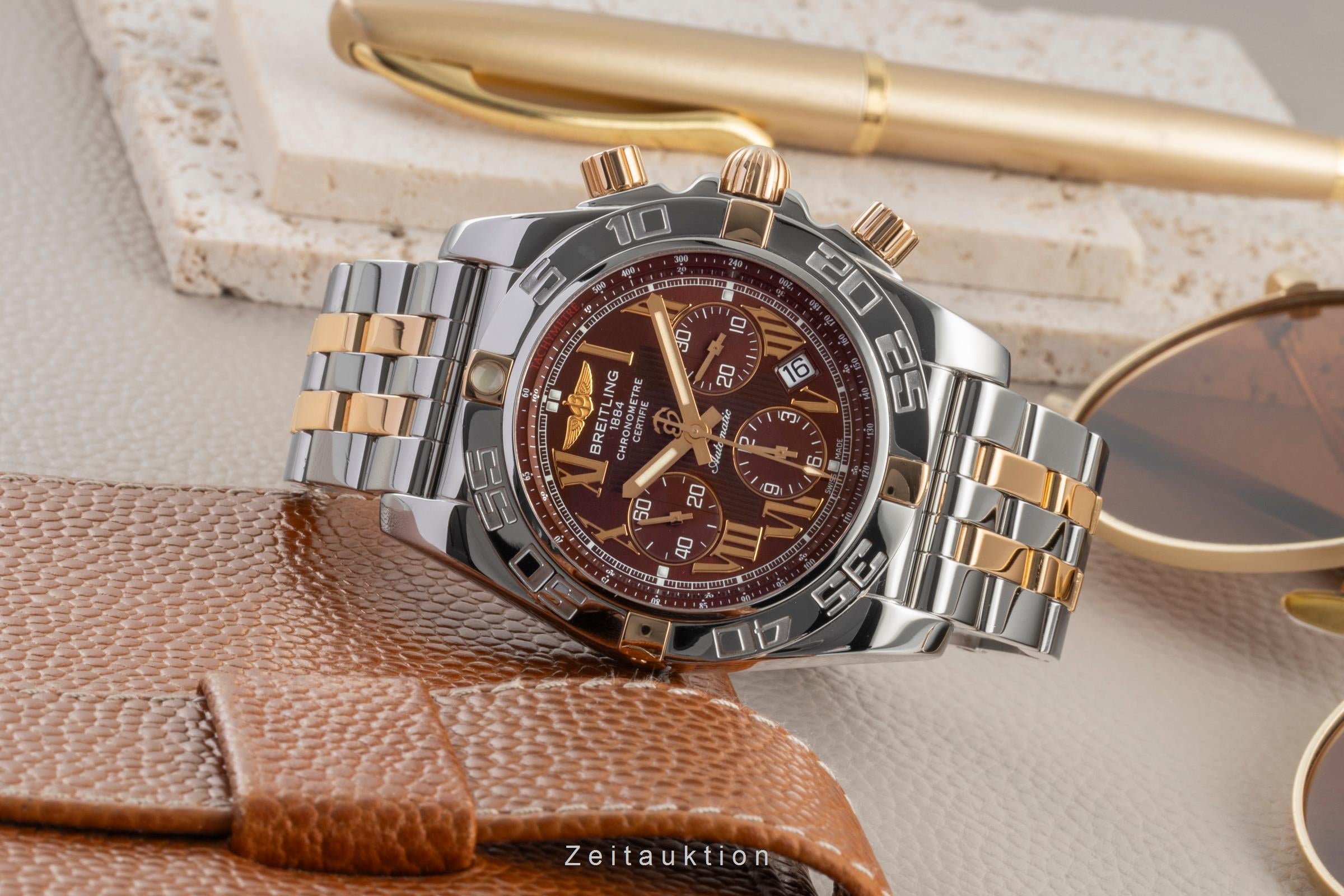 Breitling Chronomat 44 Chronograph Stahl / Rosegold Automatik Ref IB0110-091  [2602375]