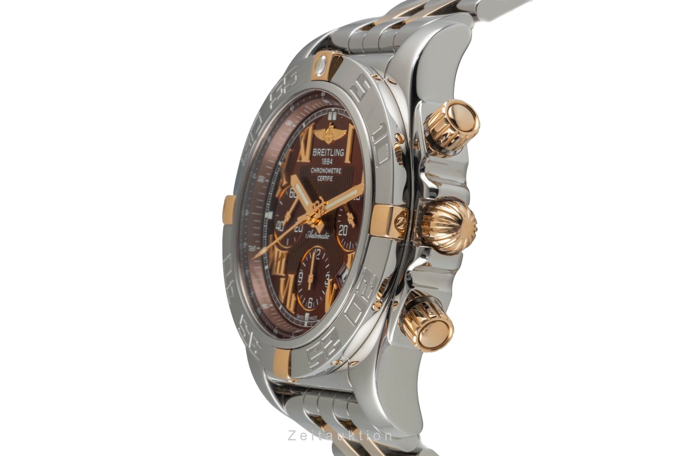 Breitling Chronomat 44 Chronograph Stahl / Rosegold Automatik Ref IB0110-091  [2602375]
