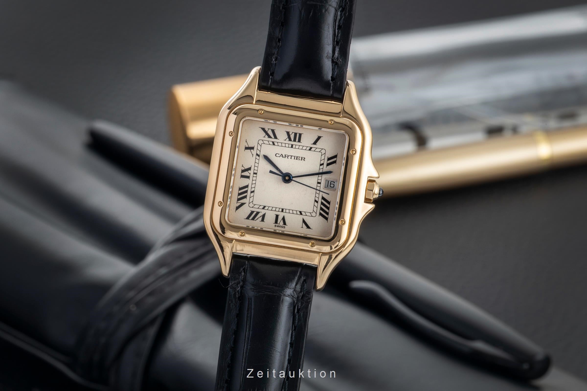 Cartier Panthere oro 18 ct quarzo orologio da donna 8839  [2602376]