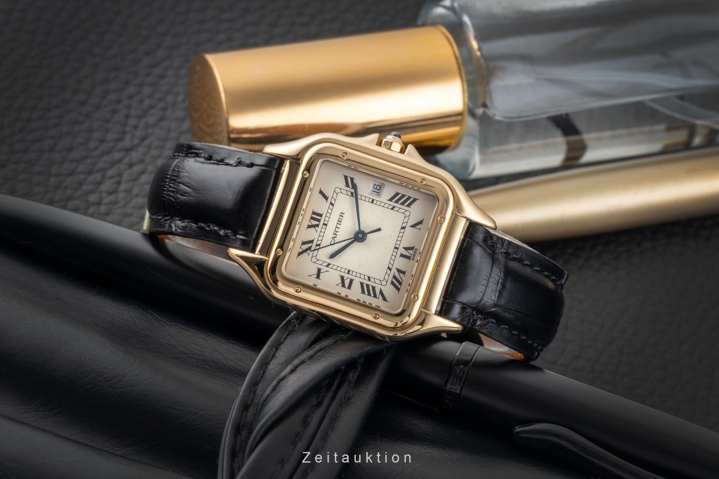 Cartier Panthere oro 18 ct quarzo orologio da donna 8839  [2602376]