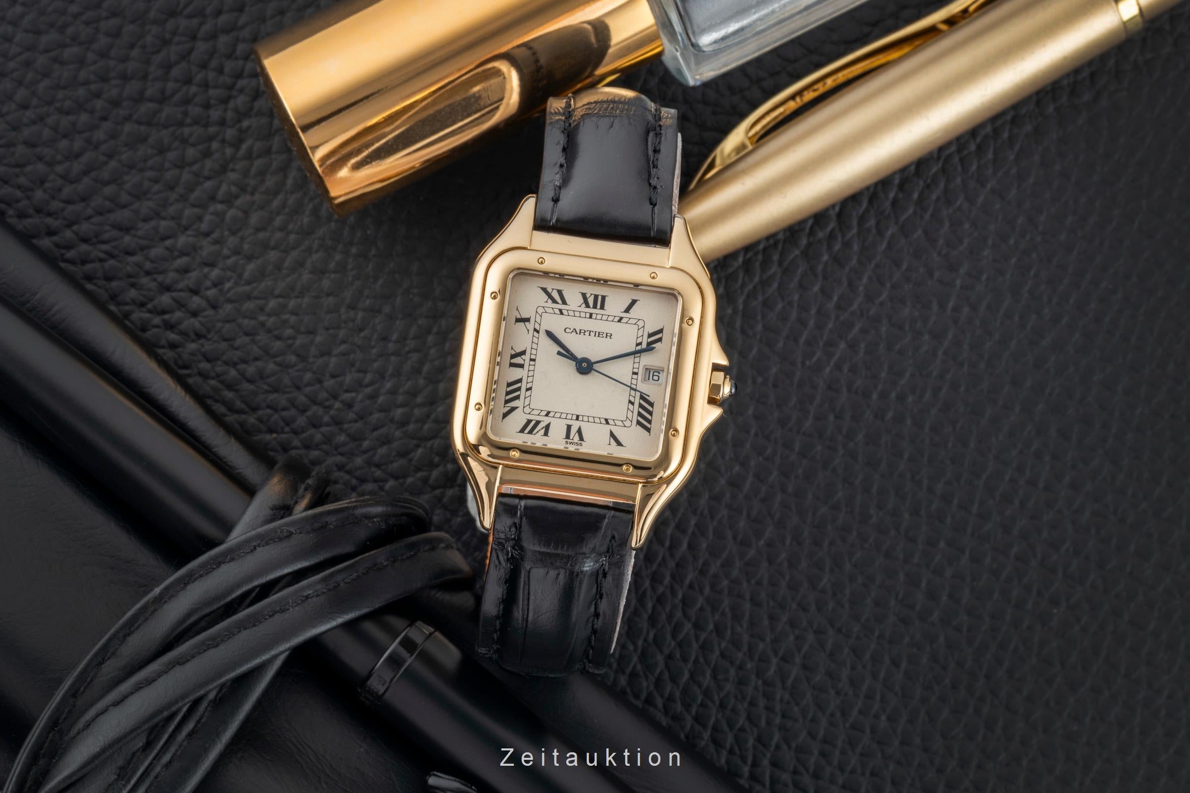 Cartier Panthere oro 18 ct quarzo orologio da donna 8839  [2602376]