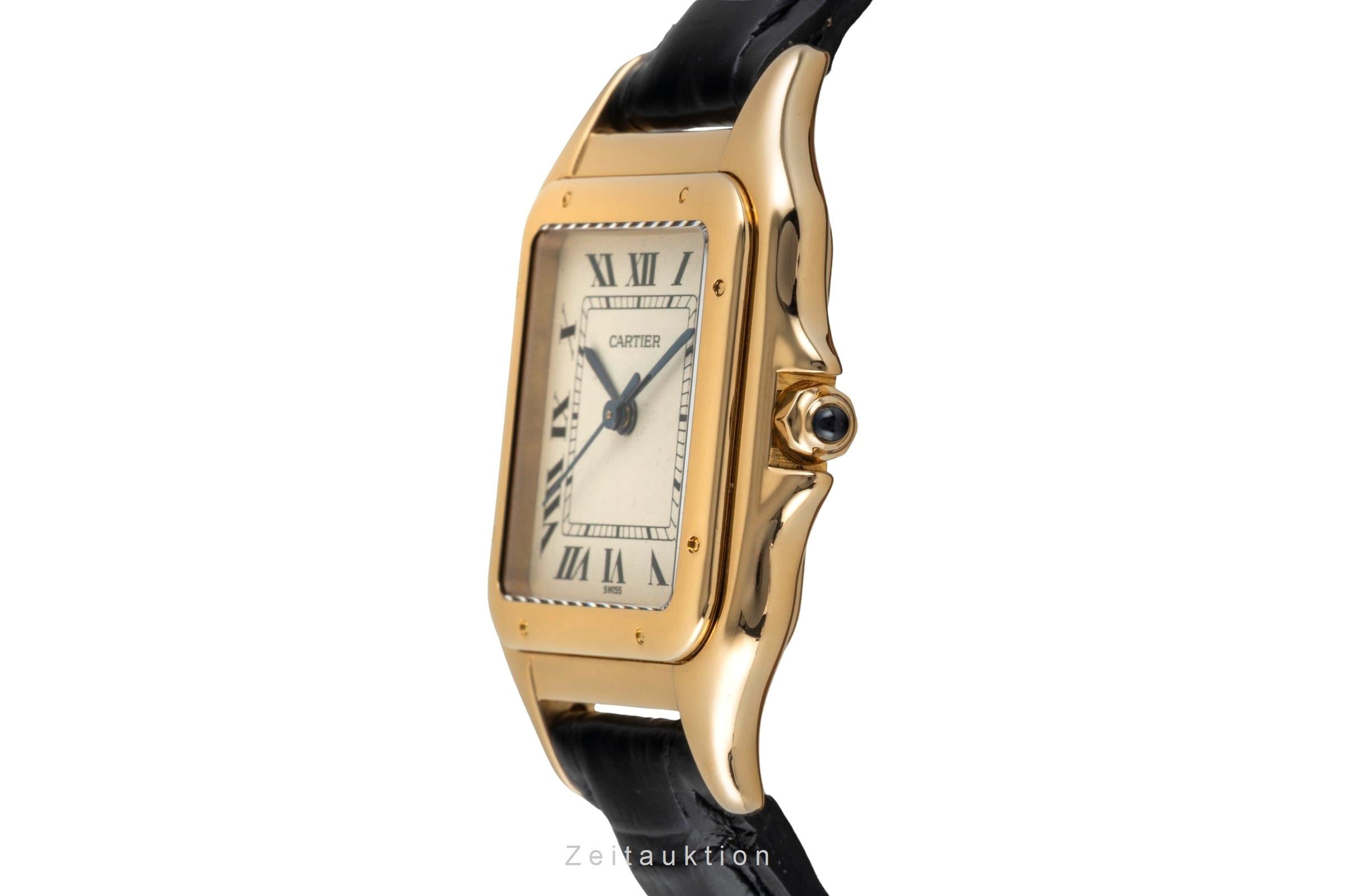 Cartier Panthere oro 18 ct quarzo orologio da donna 8839  [2602376]