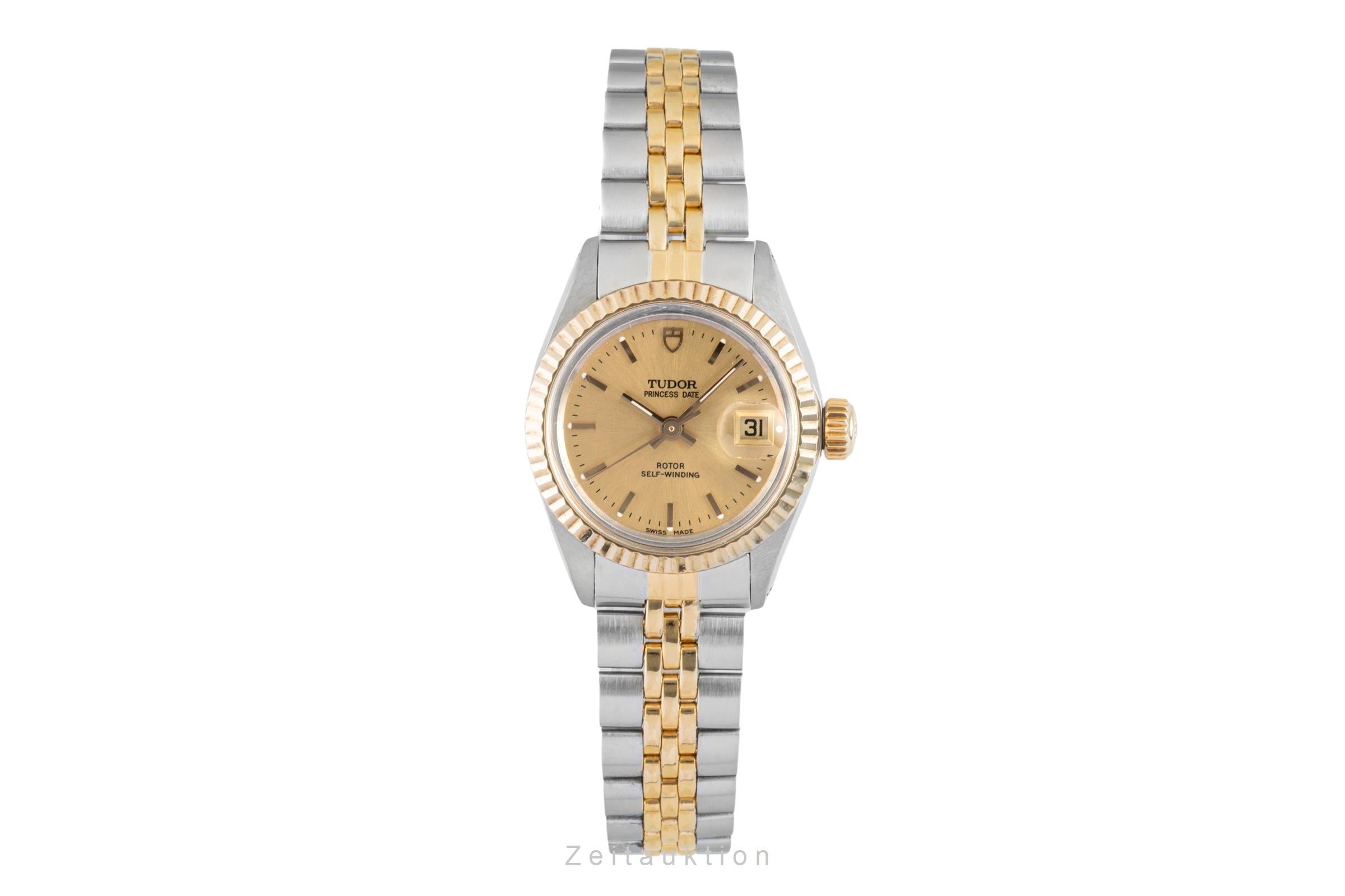 Tudor Princess Date acier / or  automatique montre pour femmes 92413  [2602377]