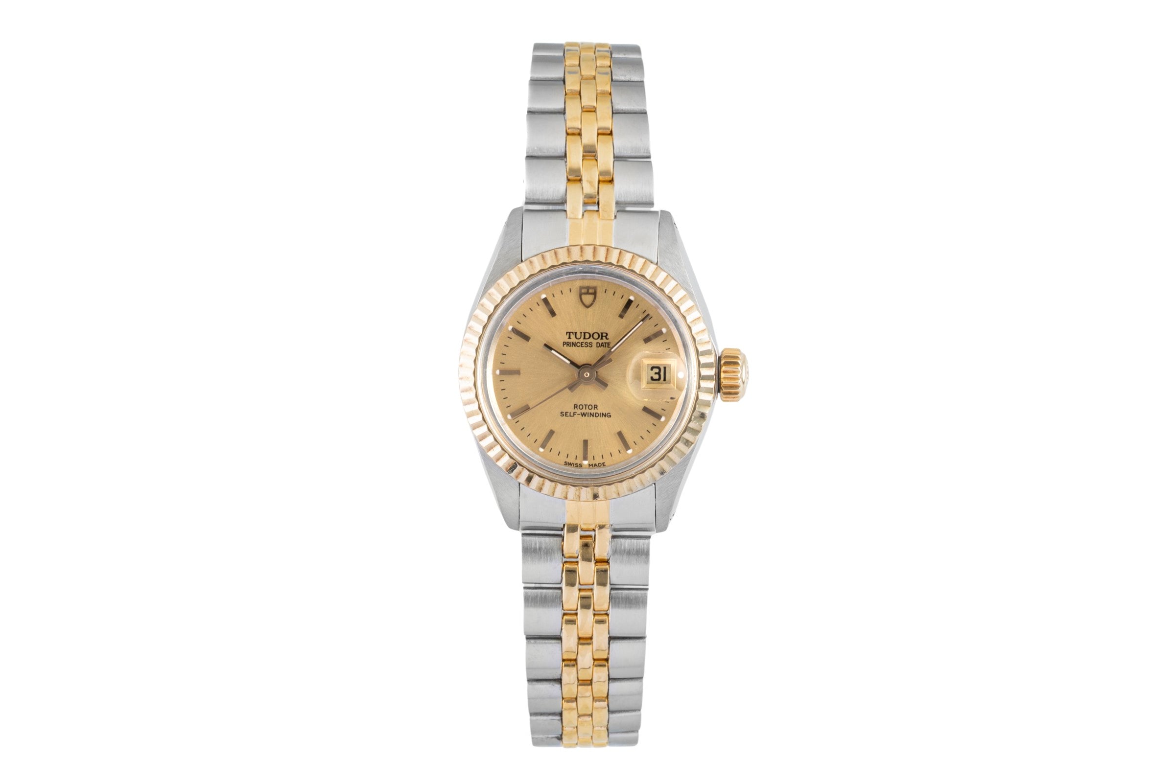 Tudor Princess Date acier / or  automatique montre pour femmes 92413  [2602377]