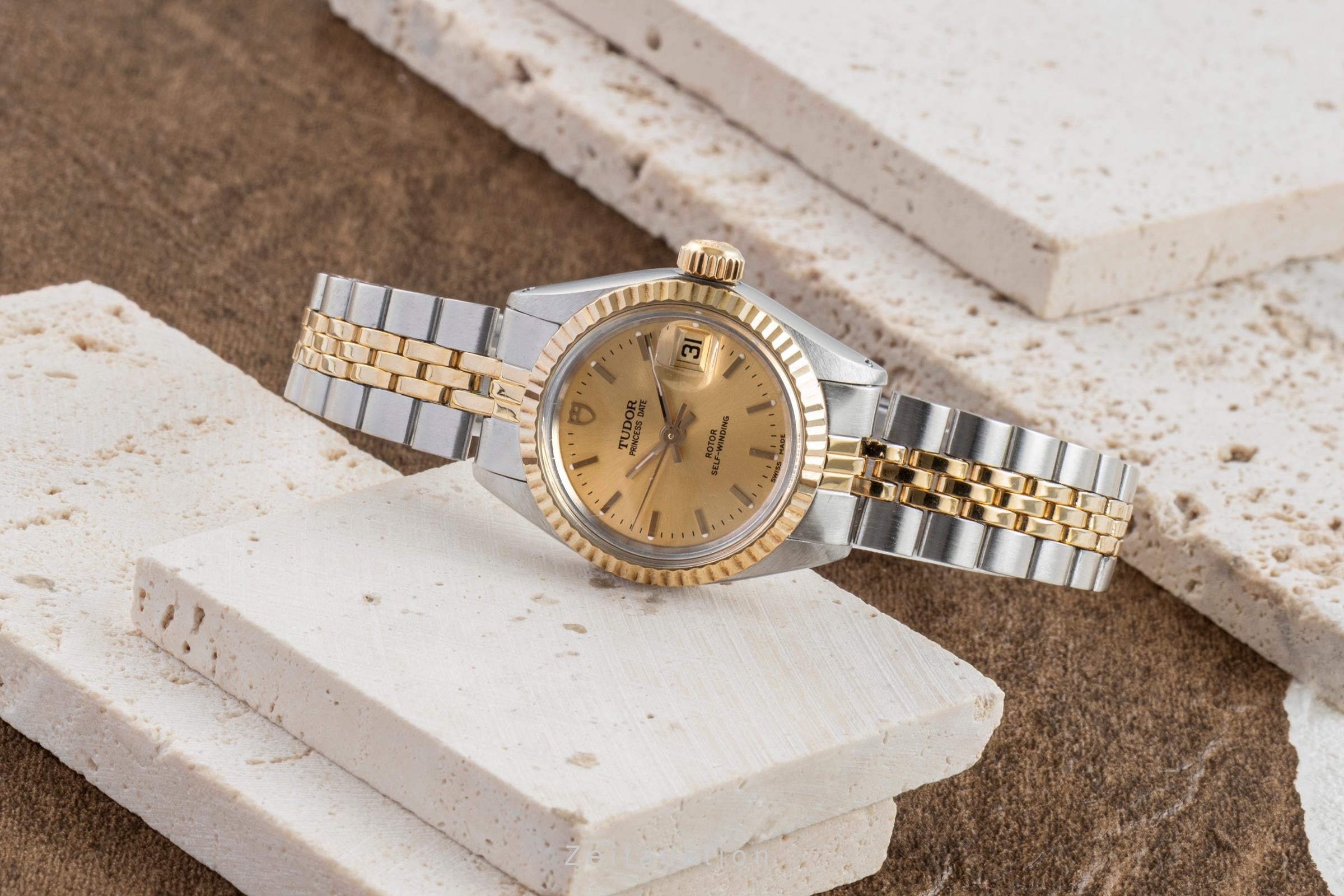 Tudor Princess Date acier / or  automatique montre pour femmes 92413  [2602377]