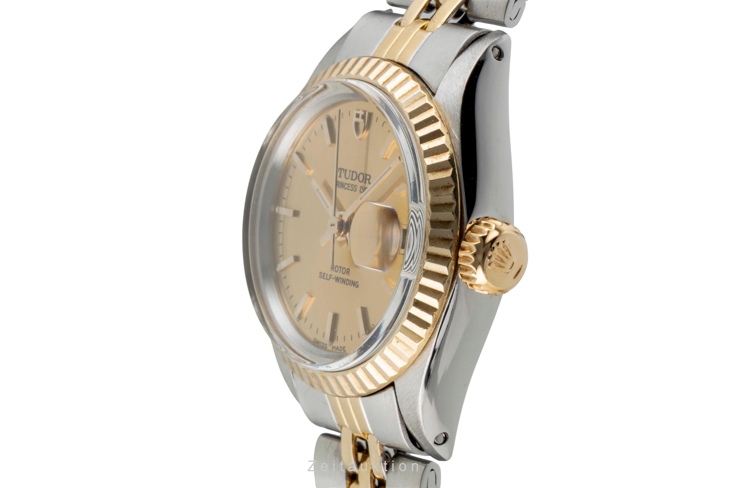 Tudor Princess Date acier / or  automatique montre pour femmes 92413  [2602377]