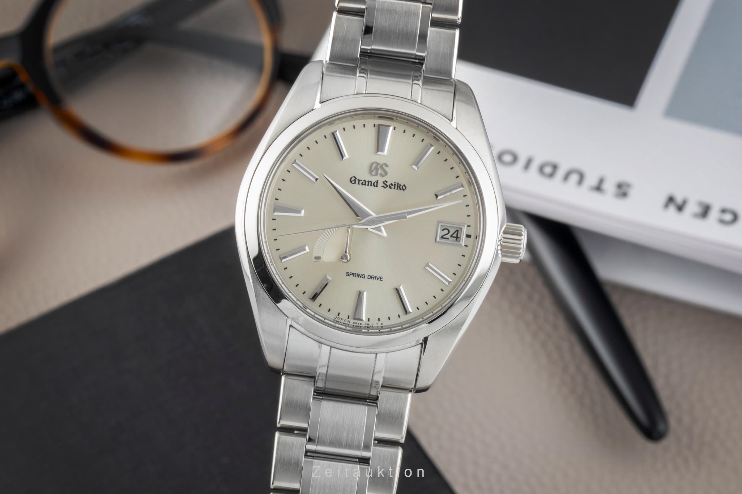 Grand Seiko Heritage Collection acero automático reloj para caballeros SBGA201G  [2602378]