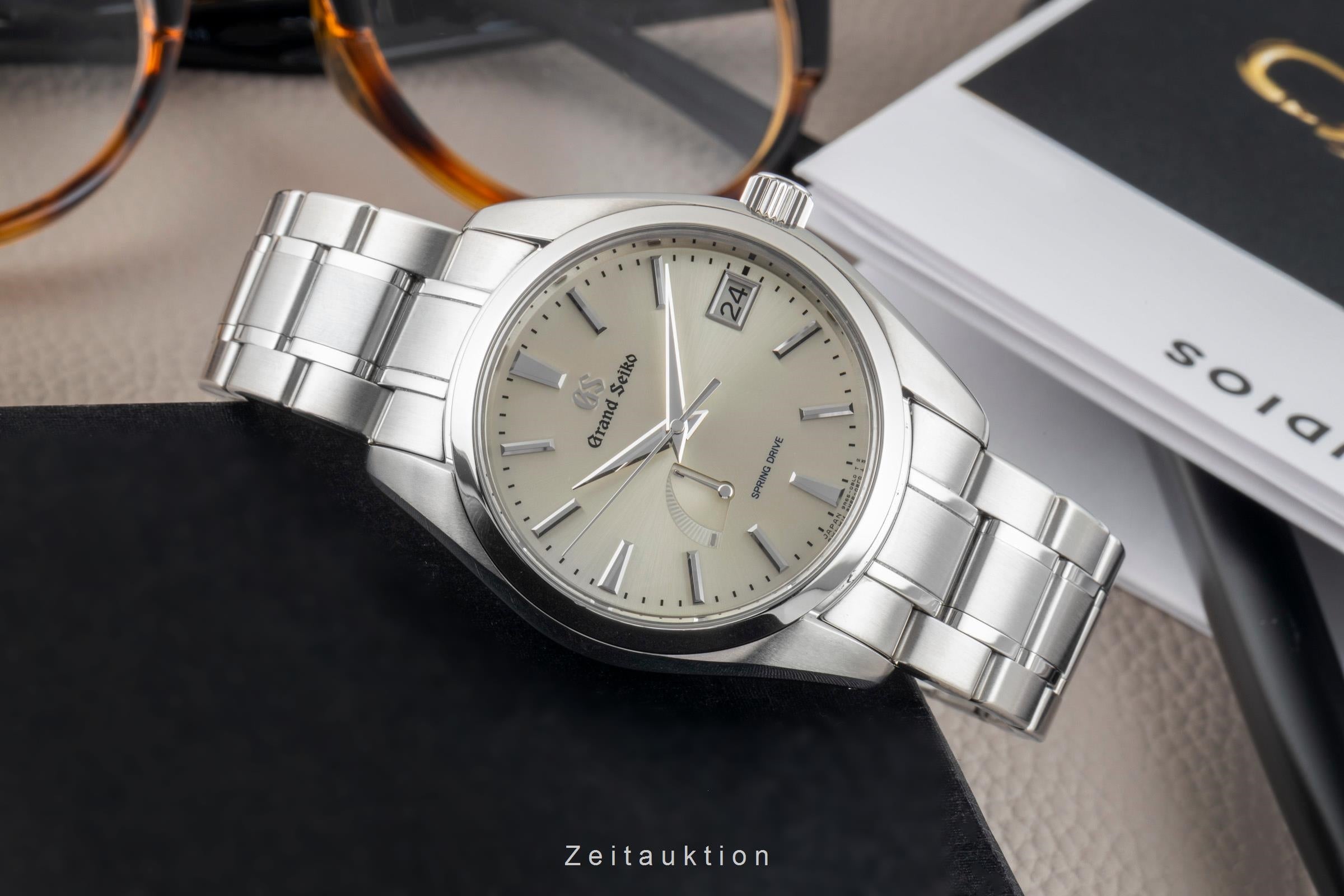 Grand Seiko Heritage Collection acero automático reloj para caballeros SBGA201G  [2602378]