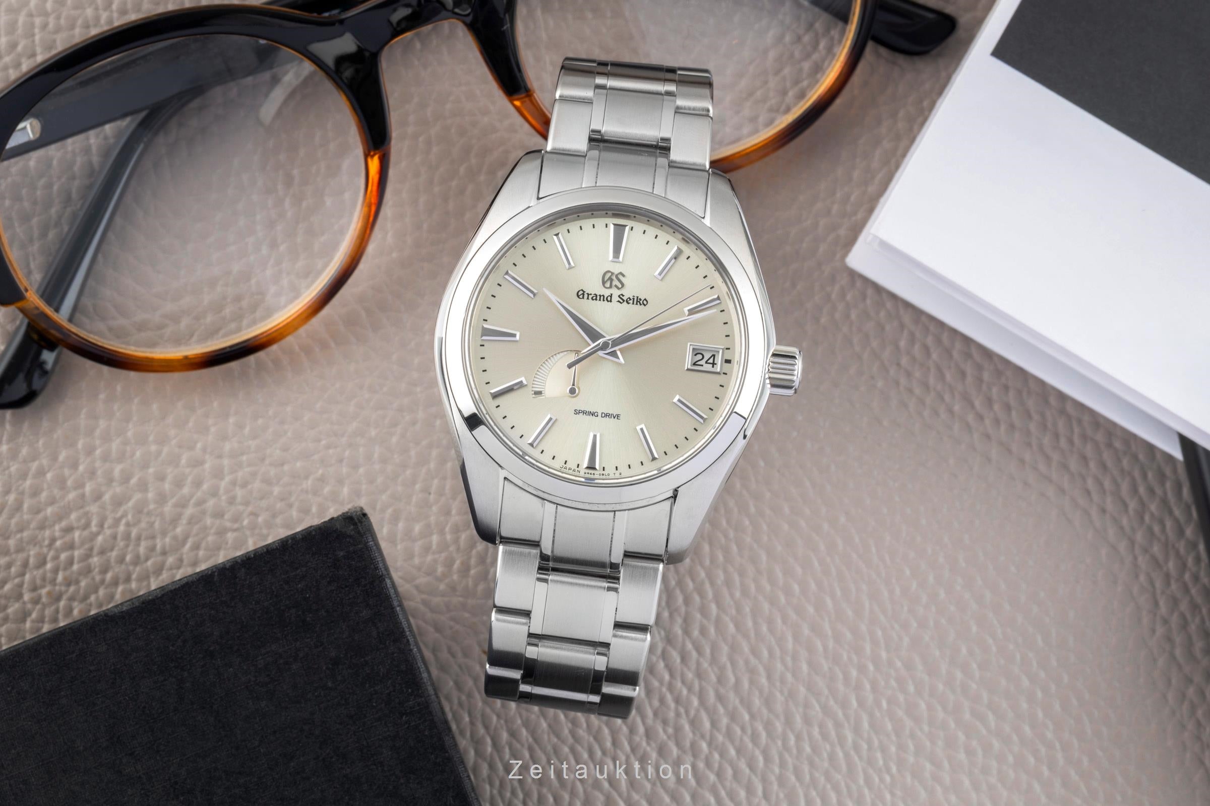 Grand Seiko Heritage Collection acero automático reloj para caballeros SBGA201G  [2602378]