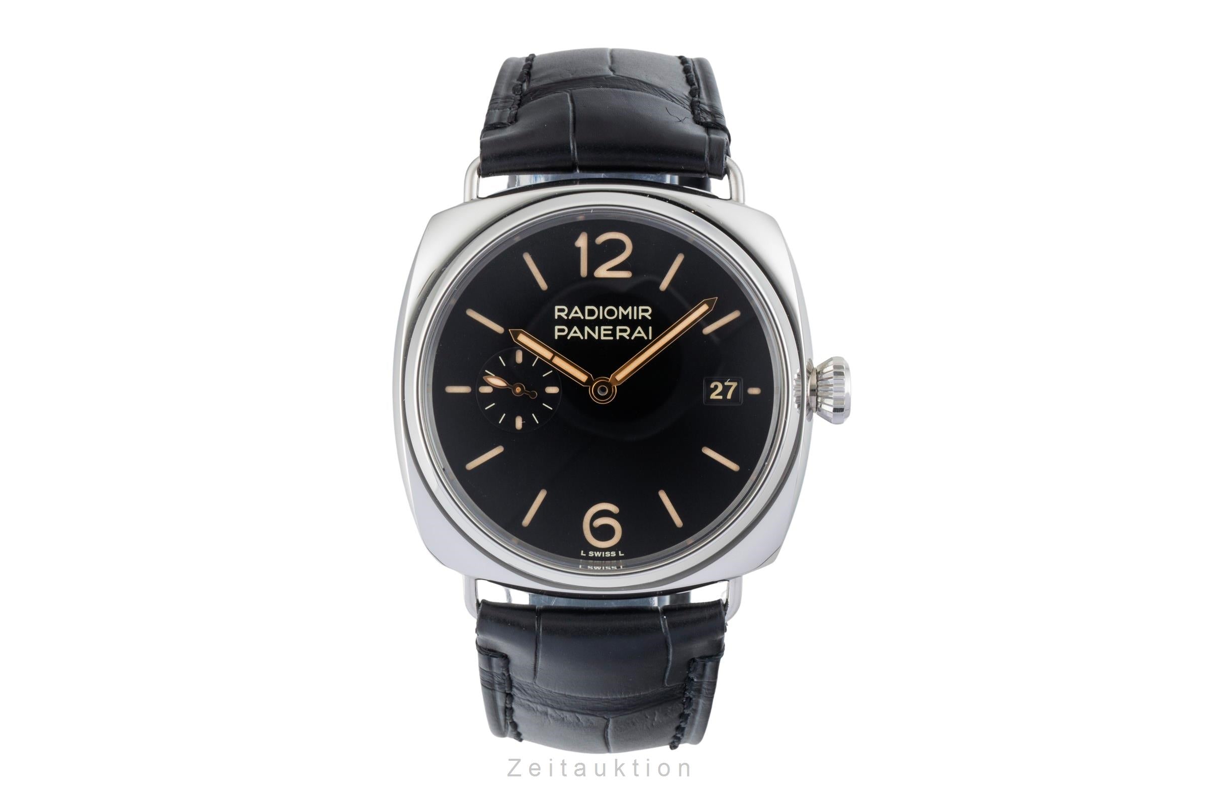 Panerai Radiomir acero automático reloj para caballeros PAM01572 LP: 6300EUR  [2602379]