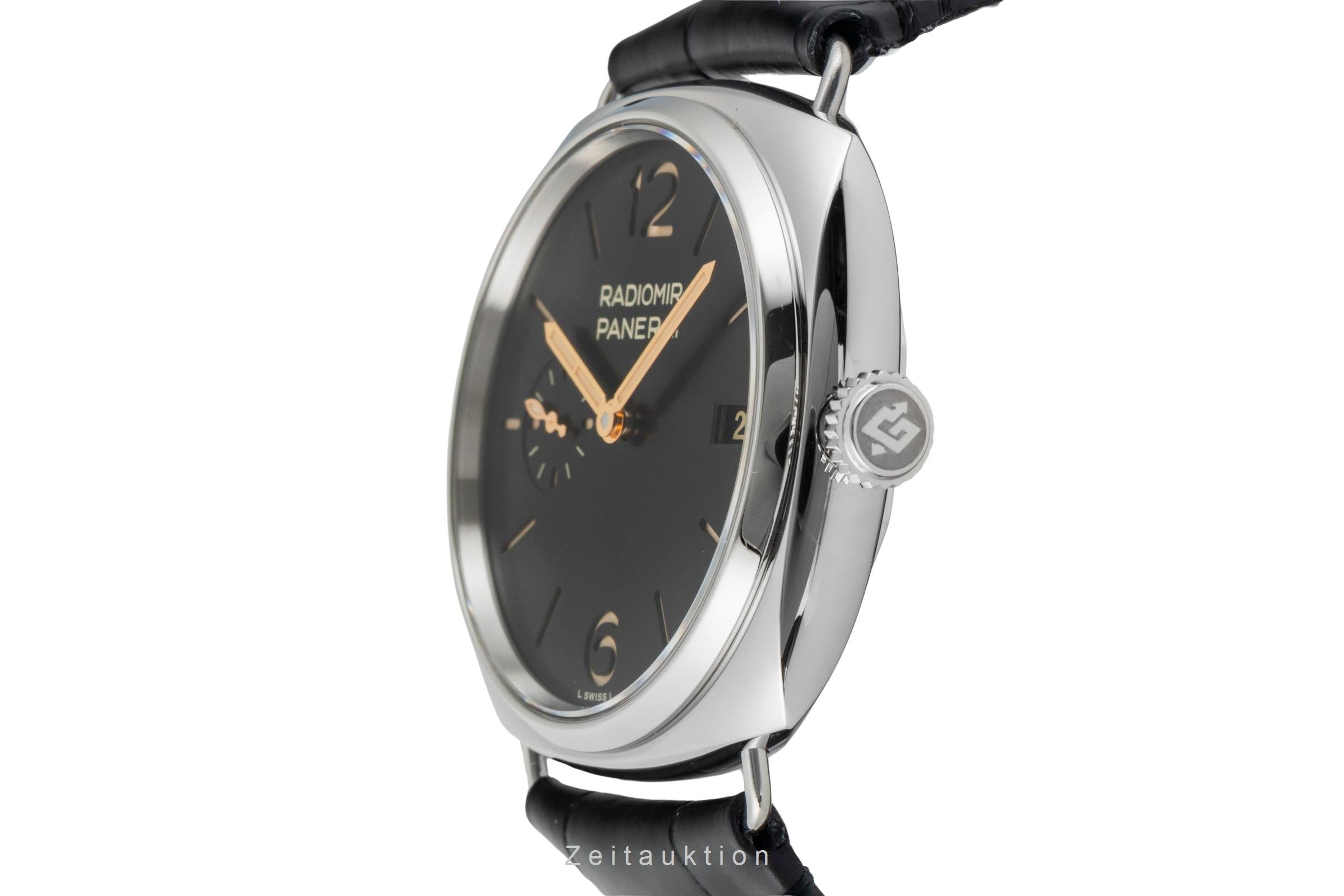 Panerai Radiomir acero automático reloj para caballeros PAM01572 LP: 6300EUR  [2602379]