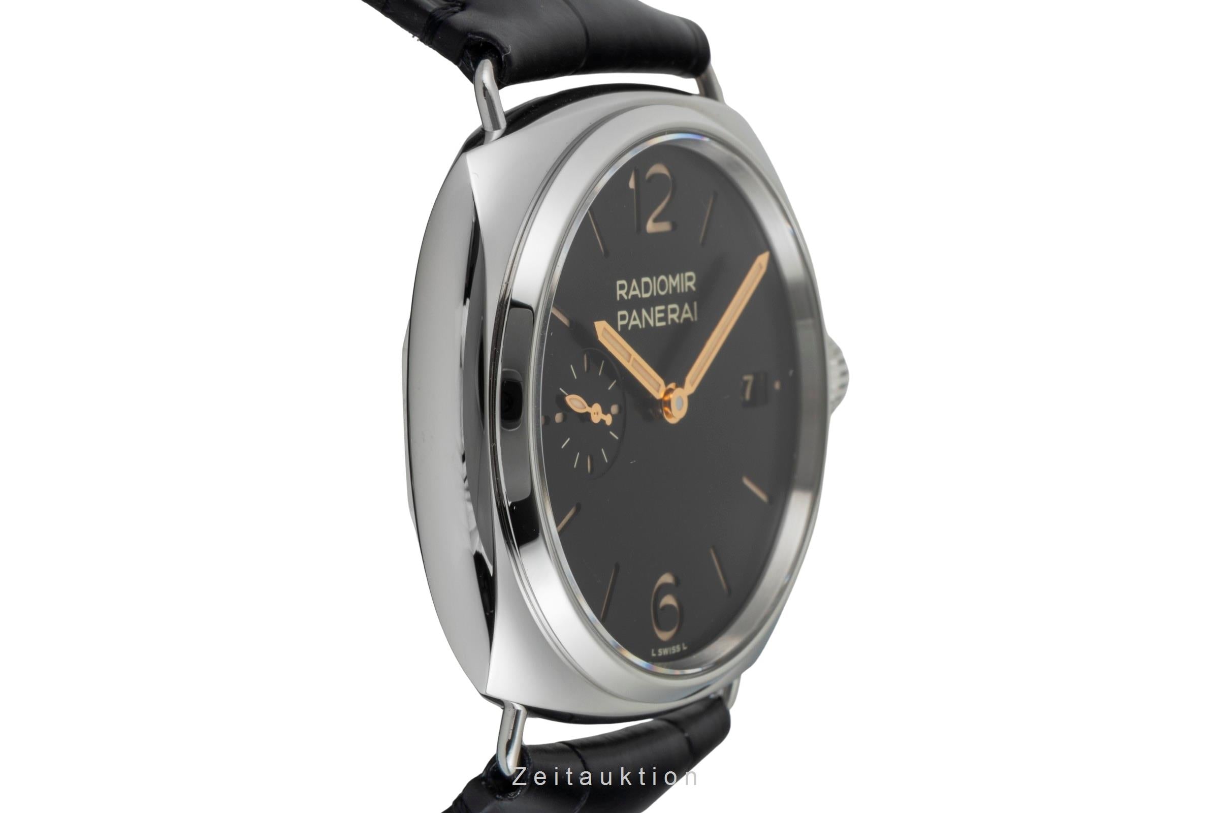 Panerai Radiomir acero automático reloj para caballeros PAM01572 LP: 6300EUR  [2602379]