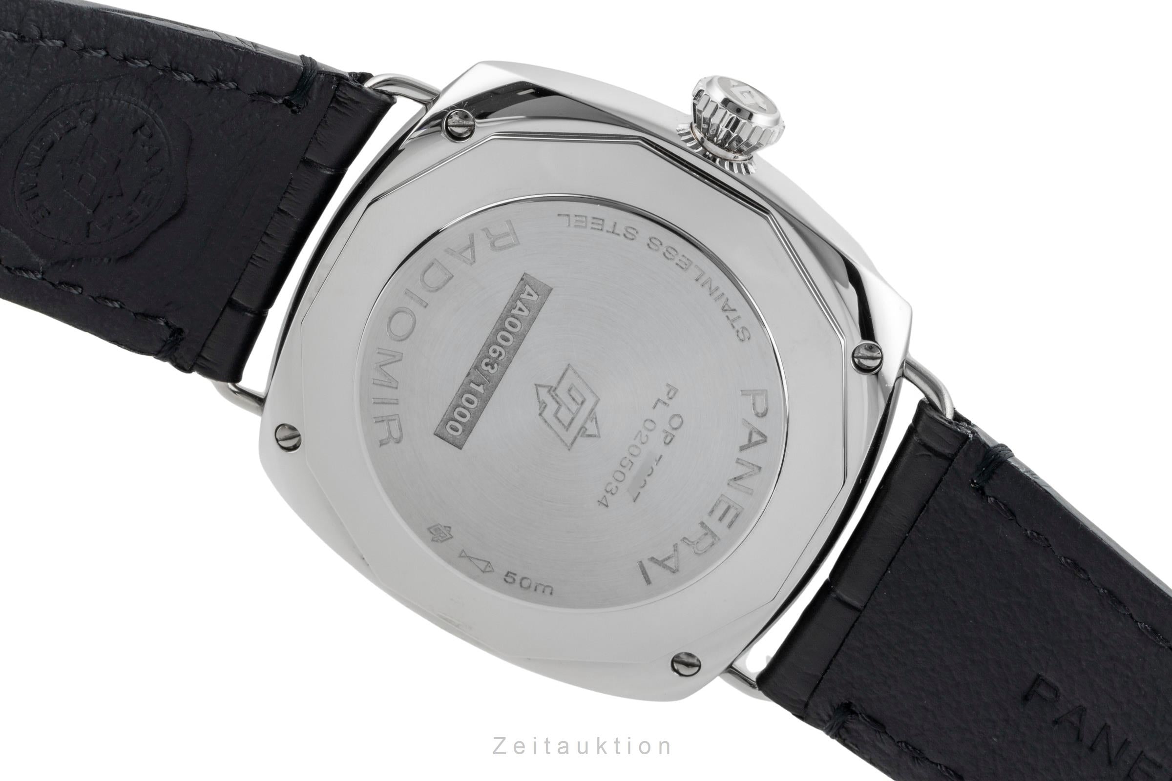 Panerai Radiomir acero automático reloj para caballeros PAM01572 LP: 6300EUR  [2602379]
