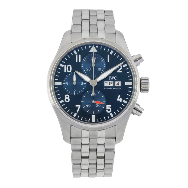 IWC Fliegerchronograph Chronograph Stahl Automatik Ref. IW388102 B&P 2025 [2602381]